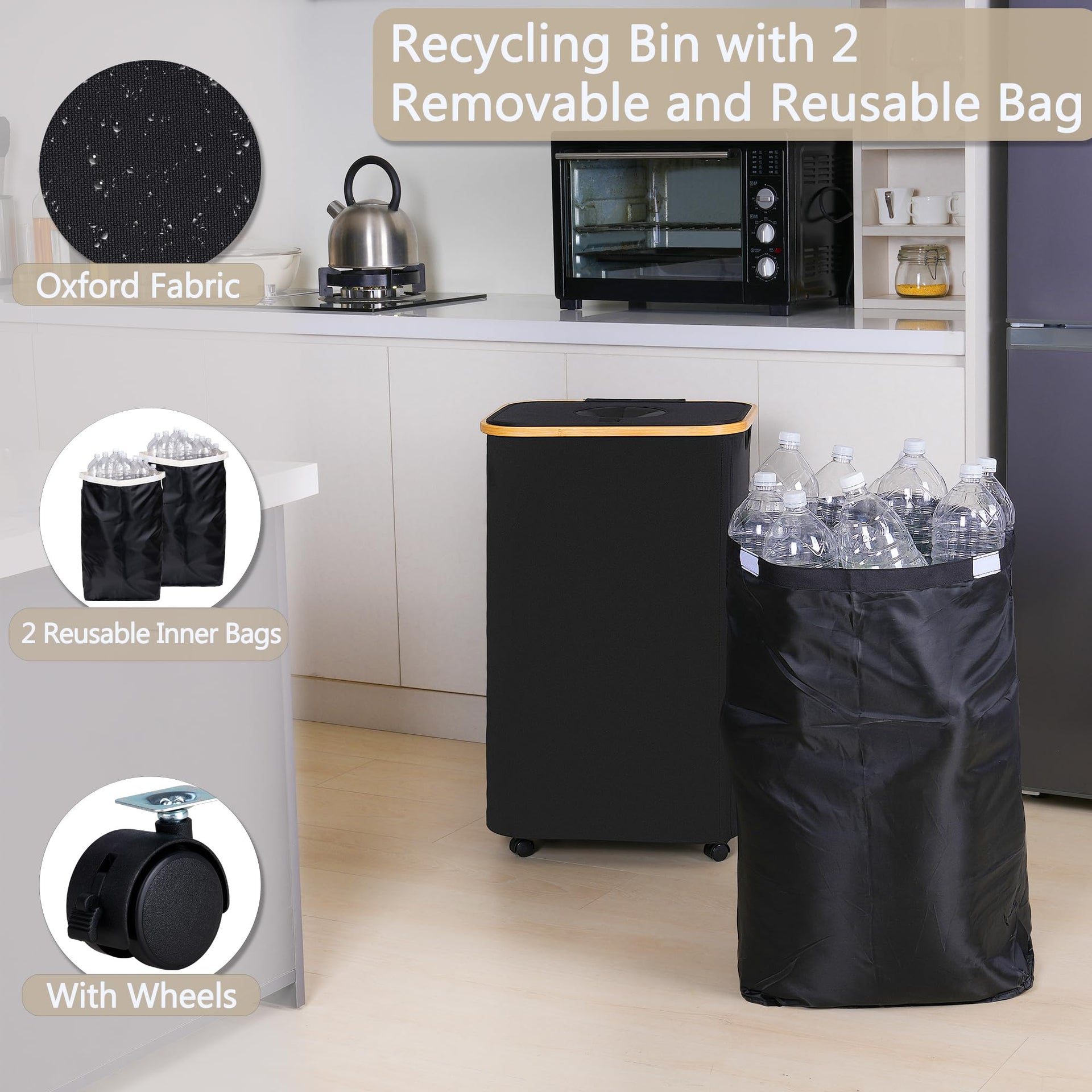 Recycle Bins for Kitchen 100L
