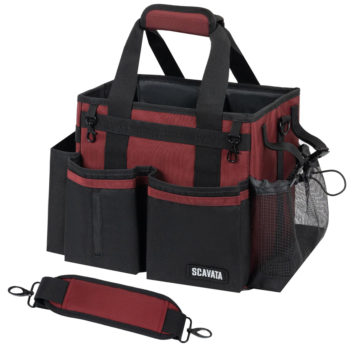 Compact Wearable Cleaning Caddy with Handle & Shoulder Straps