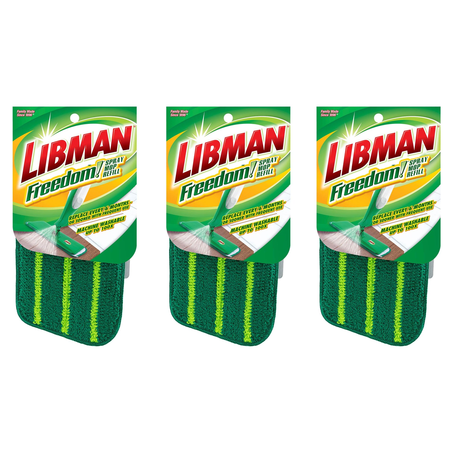 Libman Freedom Spray Mop Refill Heads