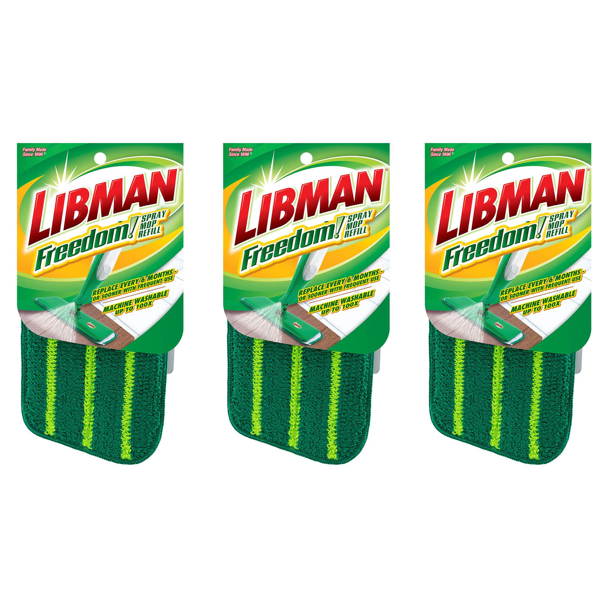 Libman Freedom Spray Mop Refill Heads