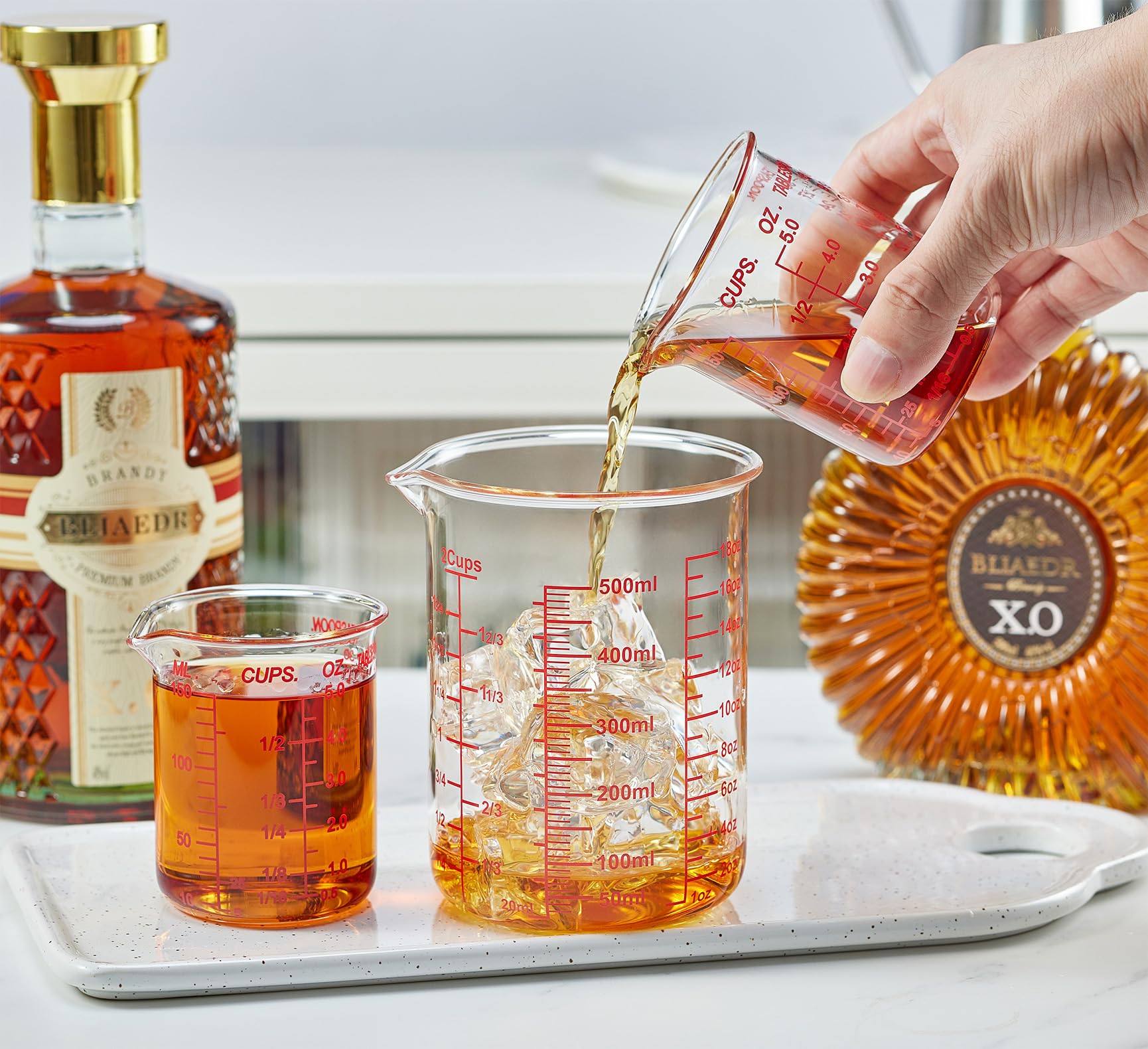 High Borosilicate Glass Measuring Cup