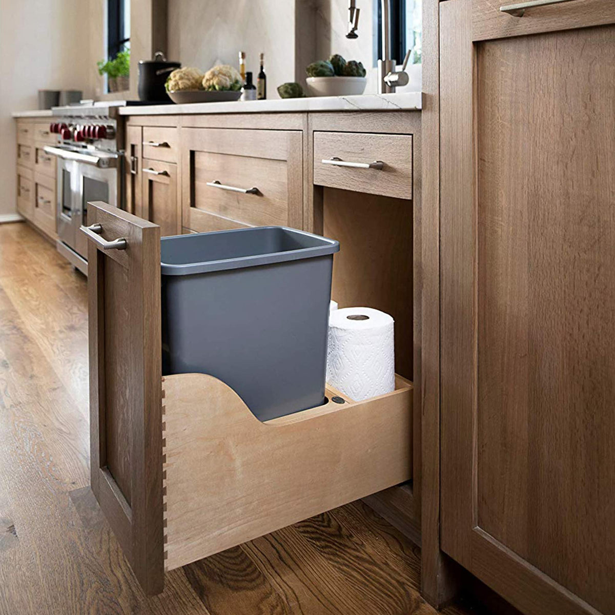 Pullout Trash Can for Kitchen Cabinet