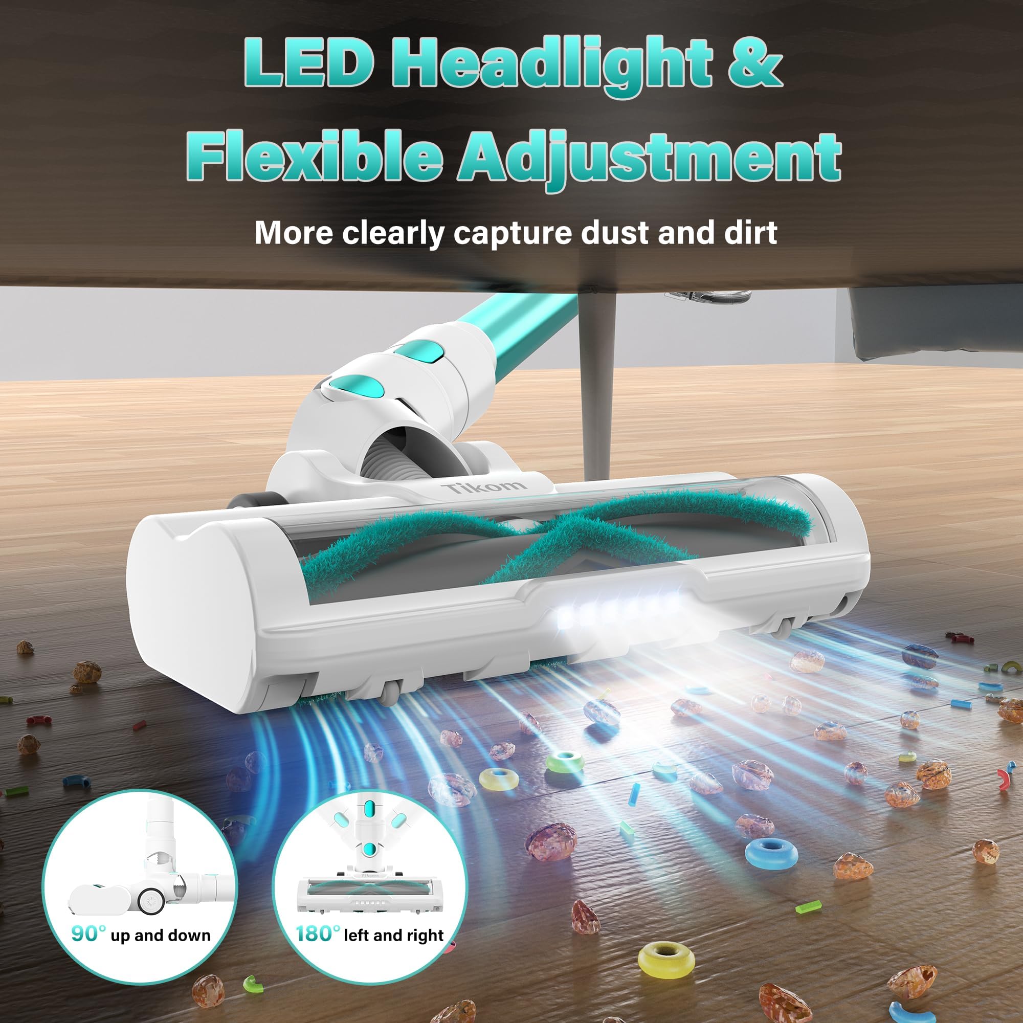V500 Cordless Vacuum Cleaner for Home