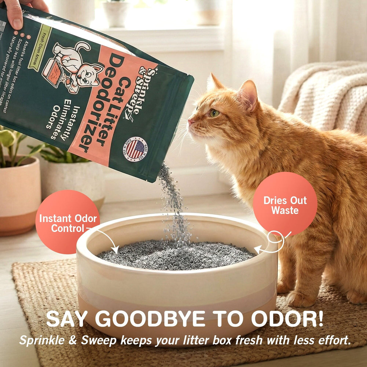 Litter Box Deodorizer (8 Ounce)