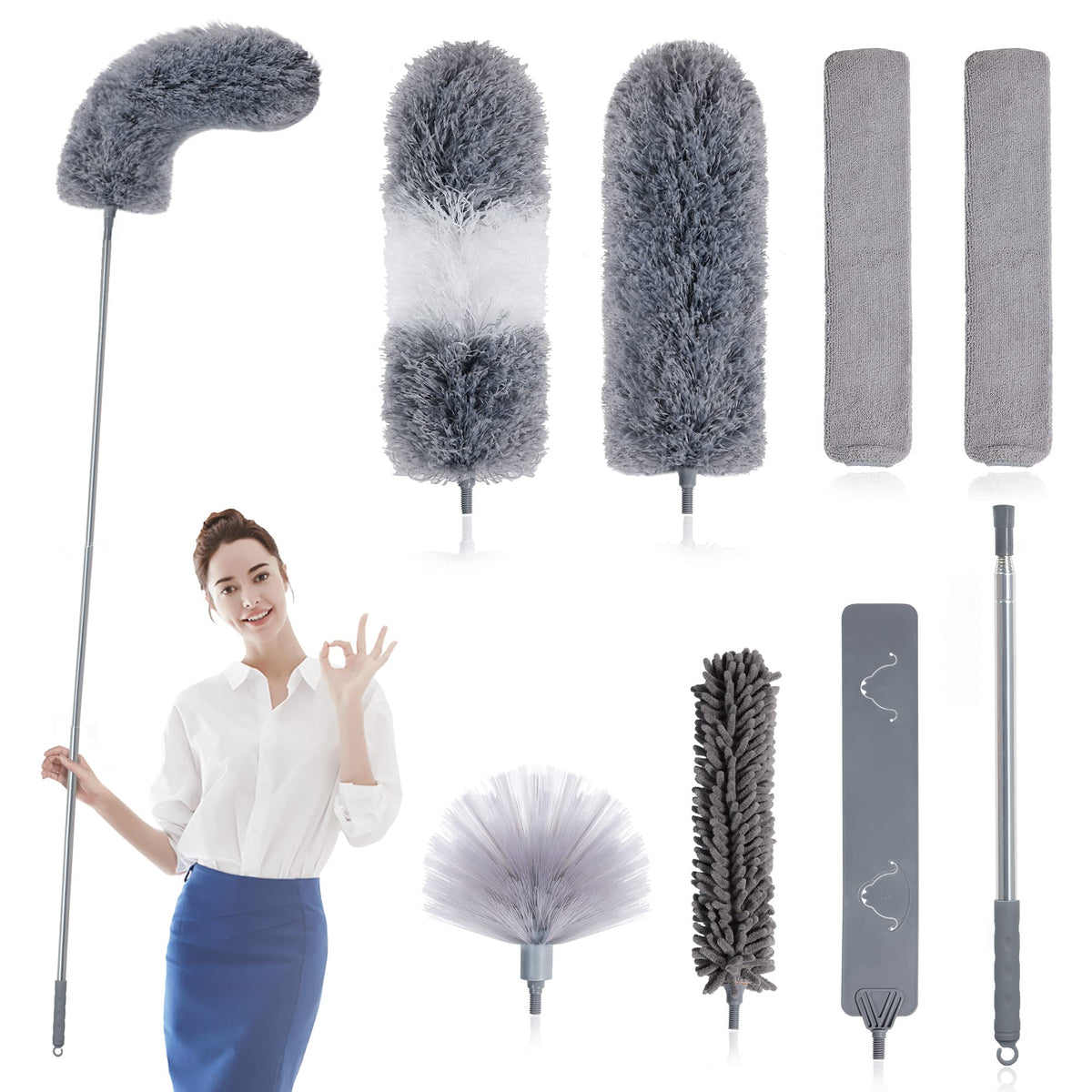 Microfiber Feather Duster 7PCS