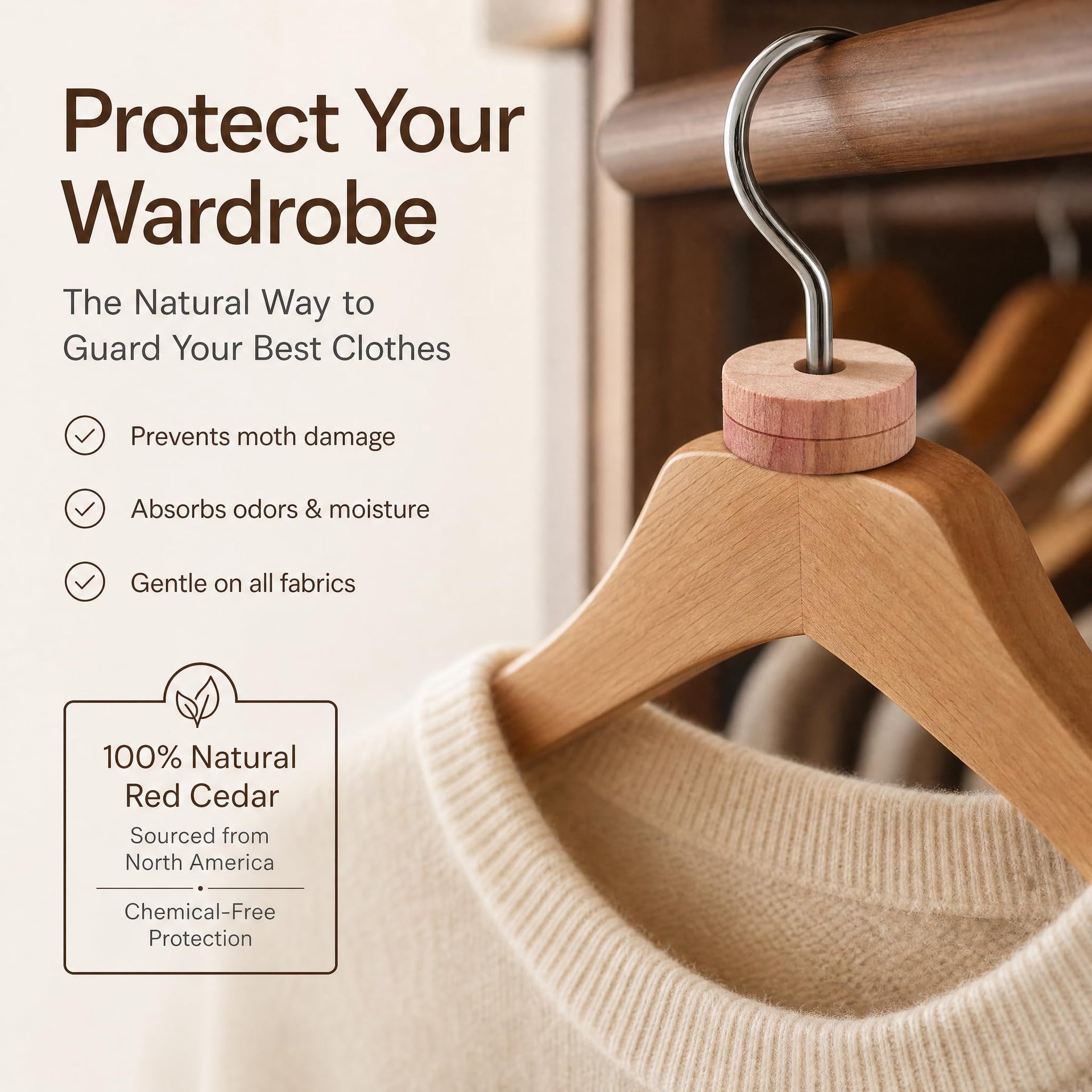 Cedar Blocks for Clothes Storage