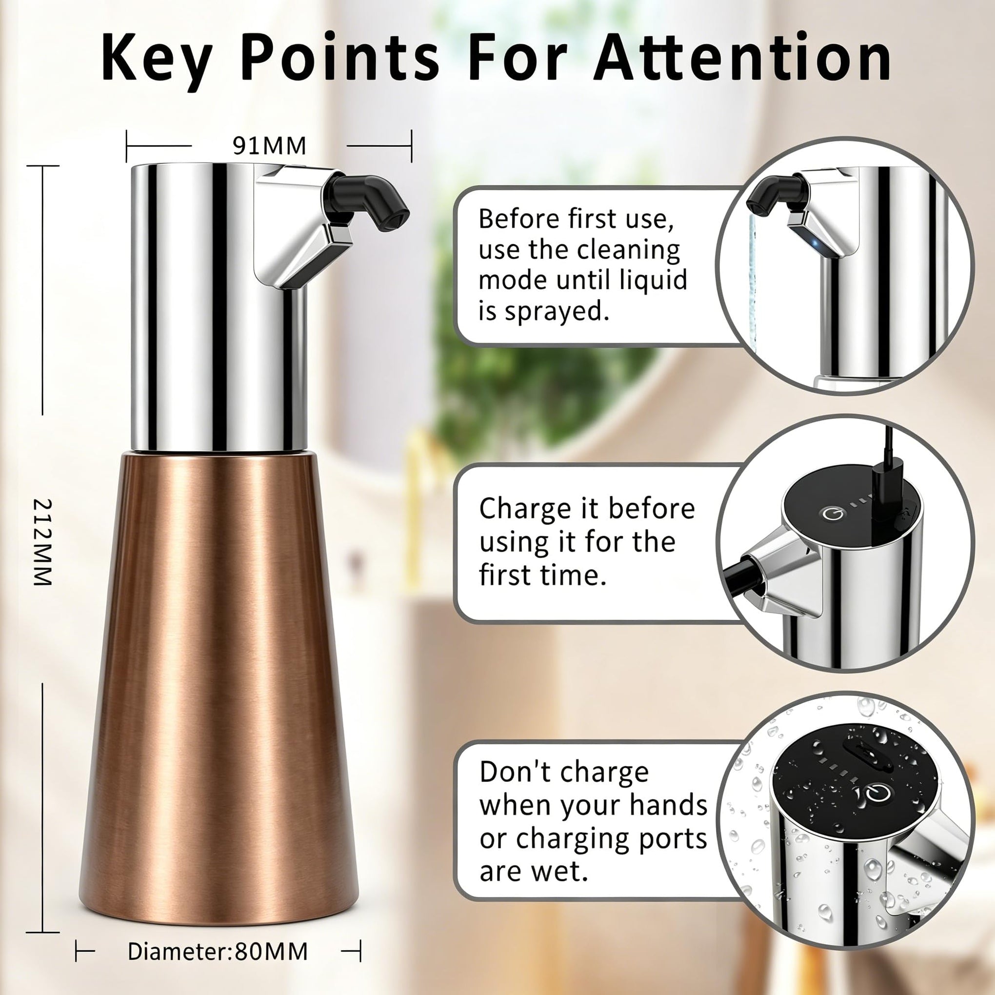 Convenient Automatic Soap Dispenser