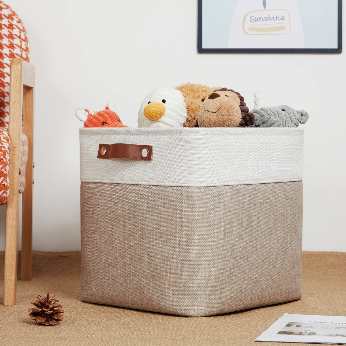 Cube Storage Bins (4 Count)