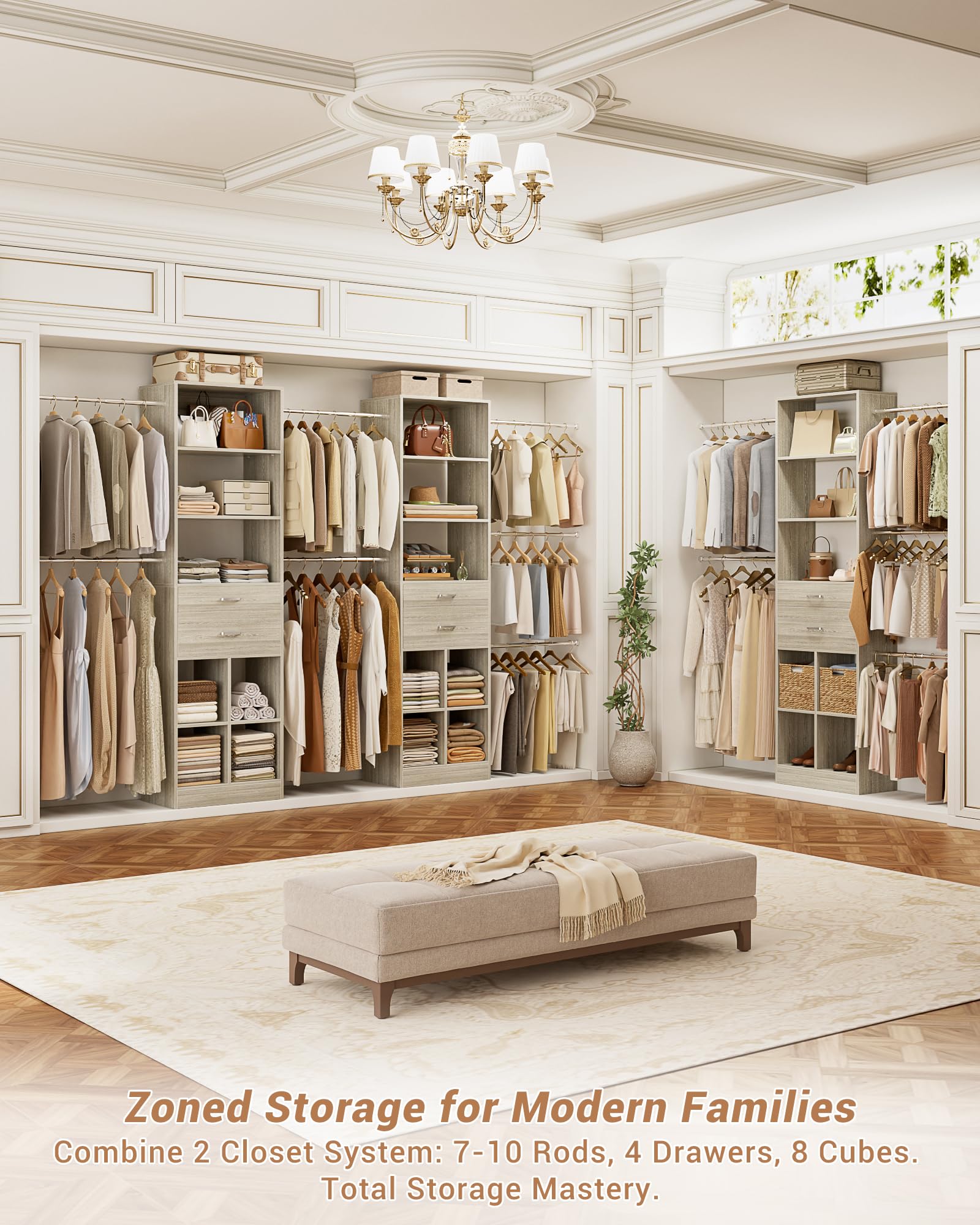 Small Closet System (6 Count)