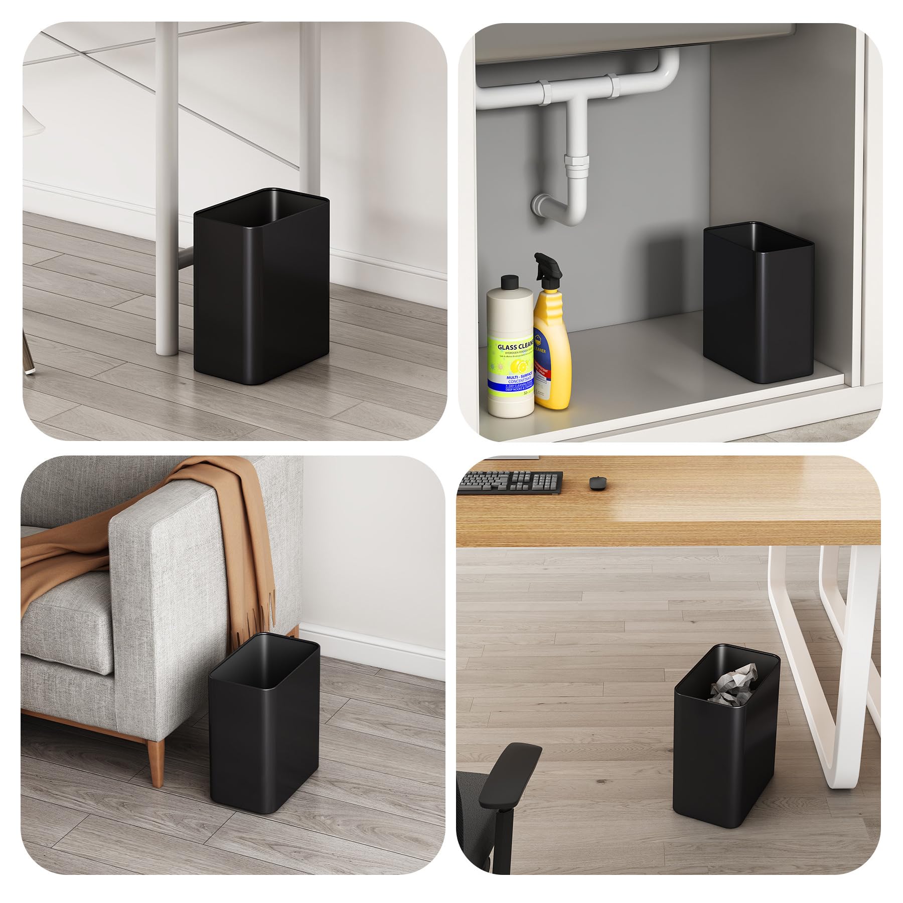 Small Bathroom Trash Can