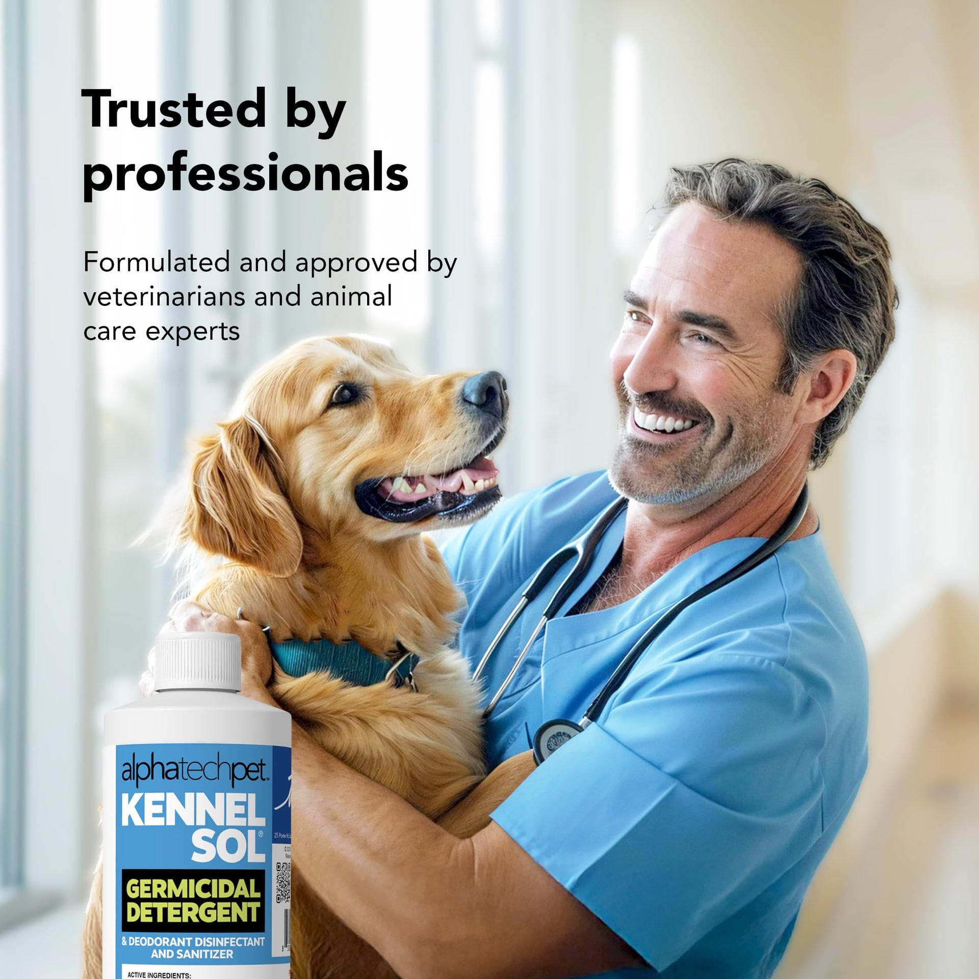 KennelSol Disinfectant & Cleaner for Kennels (16 Fl Oz) - ModHome Supplies