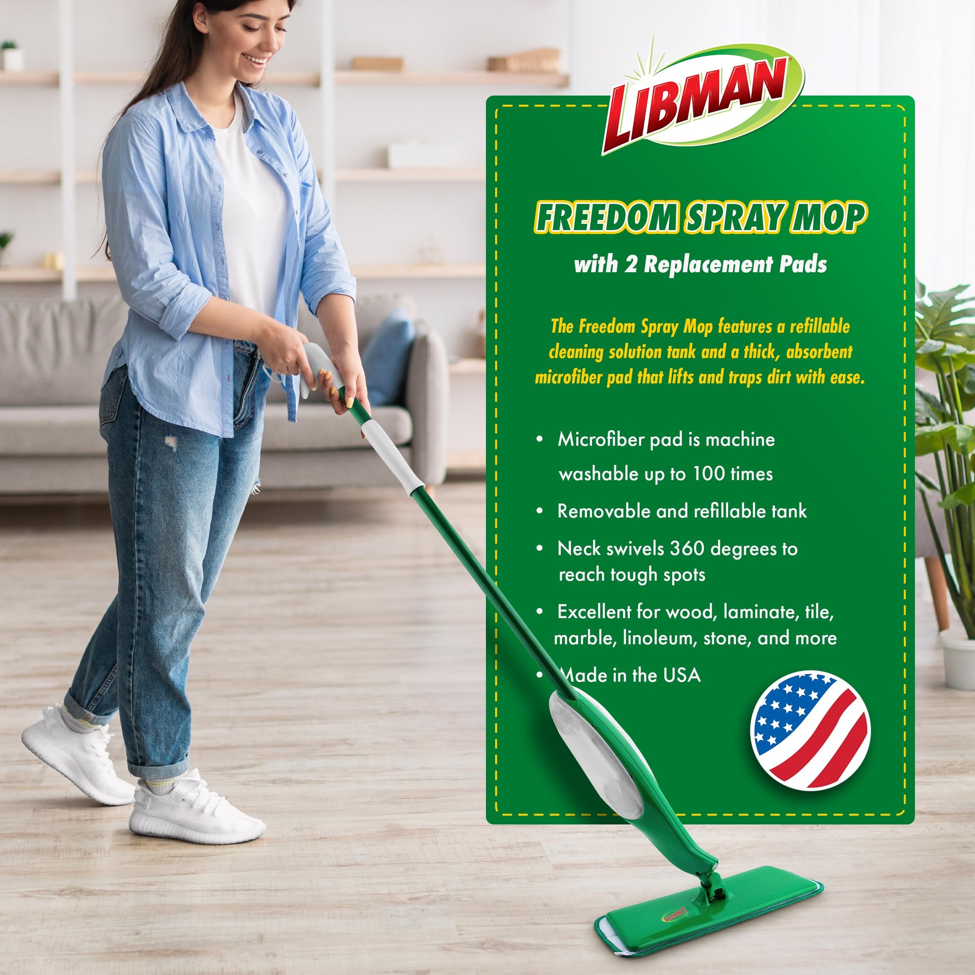 Libman Freedom Spray Mop Kit