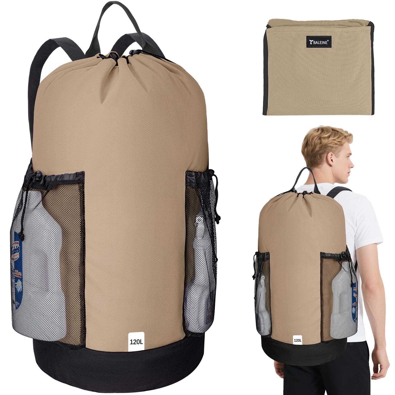 120L Laundry Bag Backpack