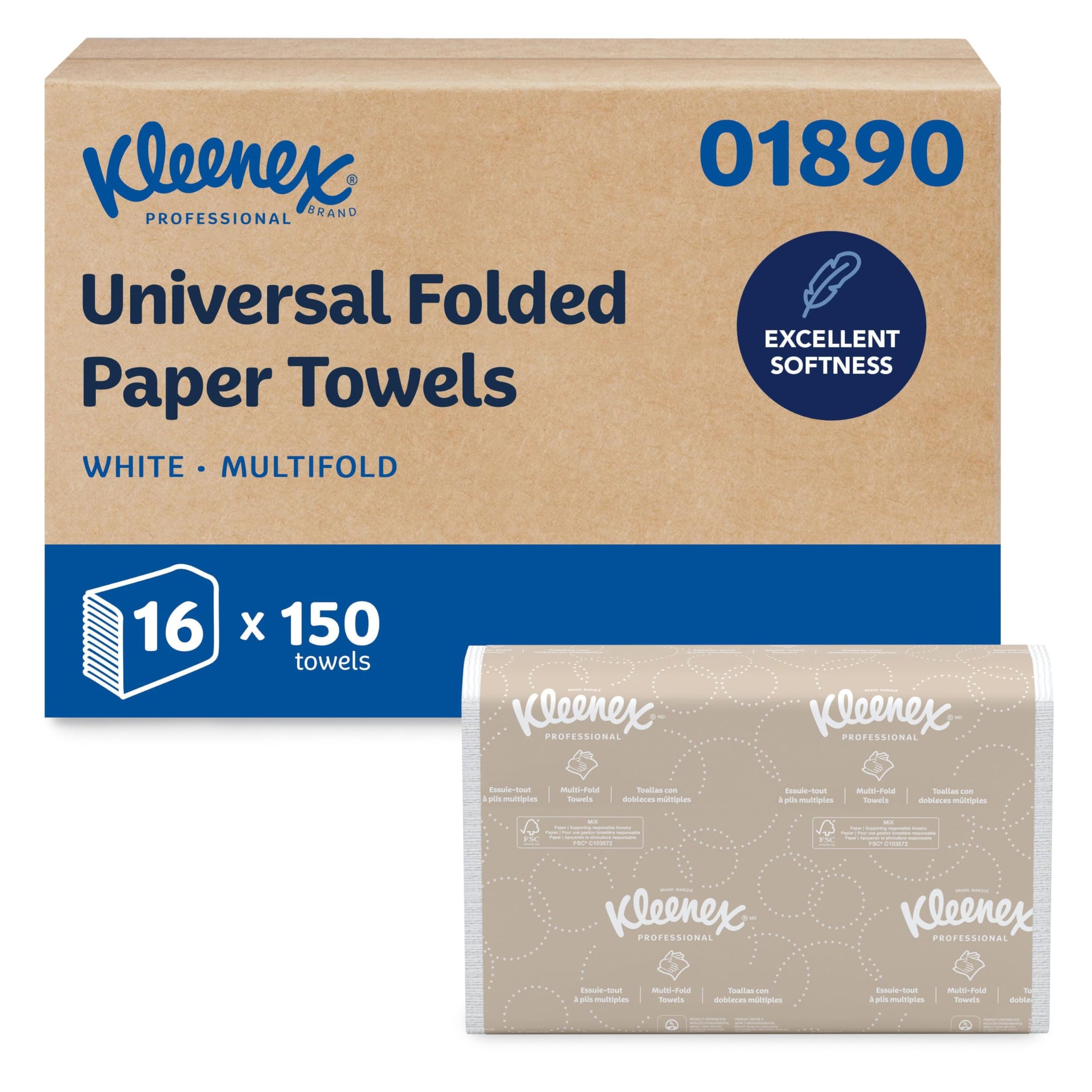 Professional Multifold Paper Towels (16 Count)