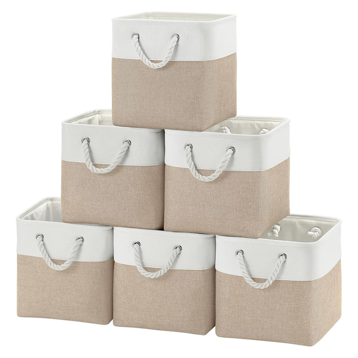 Cube Storage Bins (6 Count)