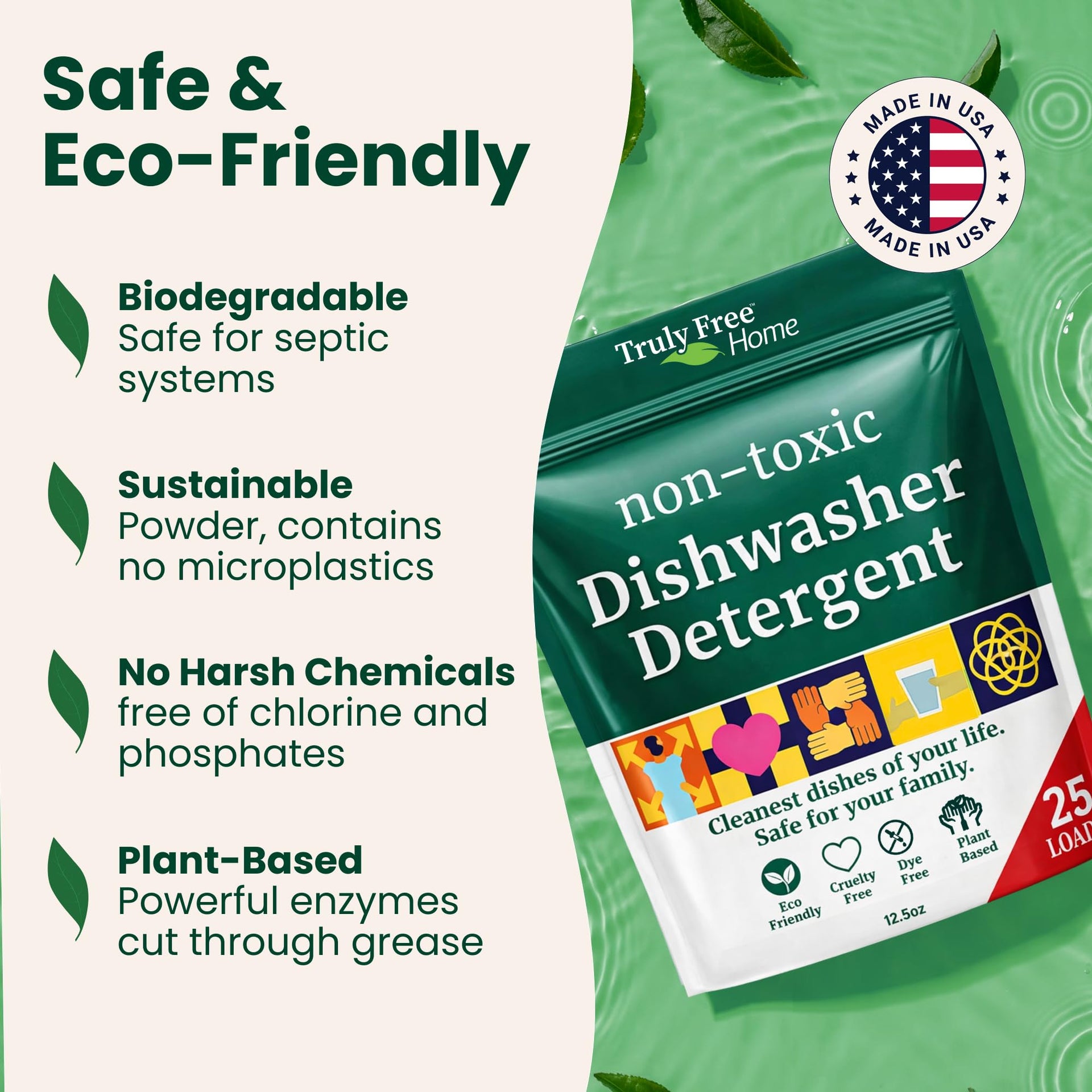 Dishwasher Detergent Powder (12.5 Ounce)