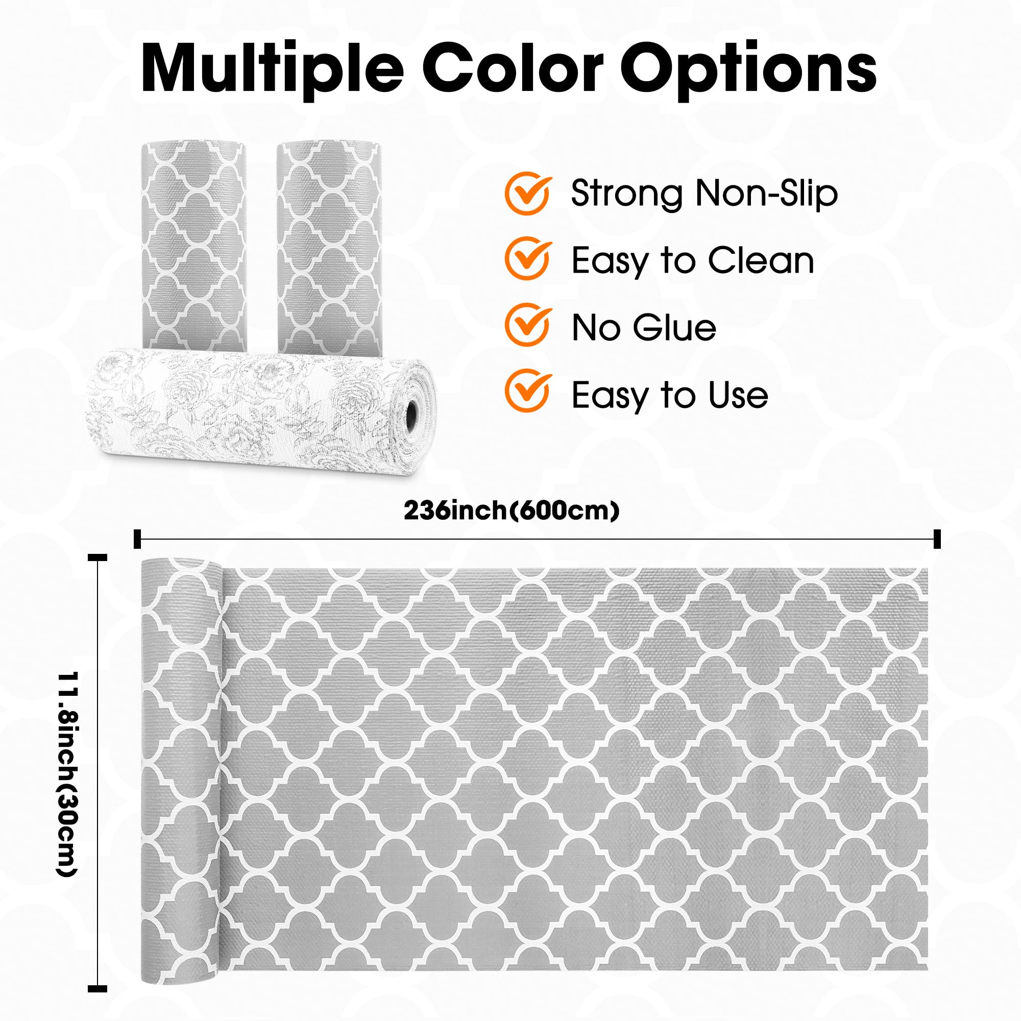 Drawer and Shelf Liner for Kitchen Cabinets Non