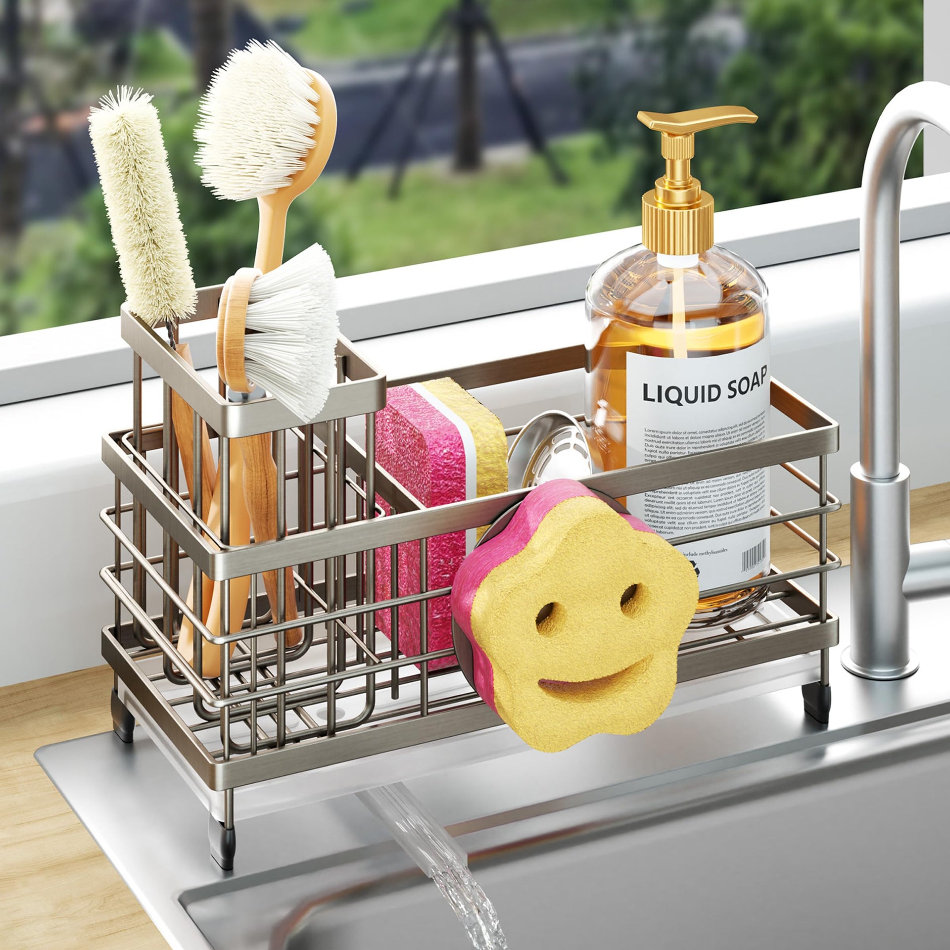 Sink Caddy Sponge Holder
