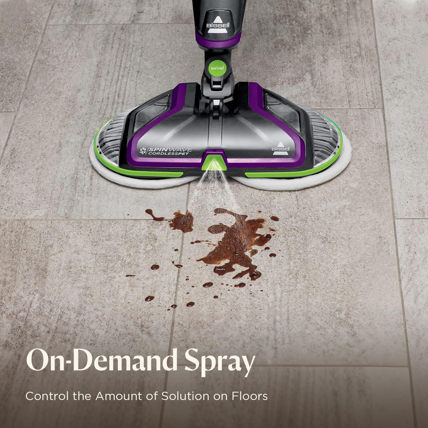 Spinwave Cordless Pet Spin Mop