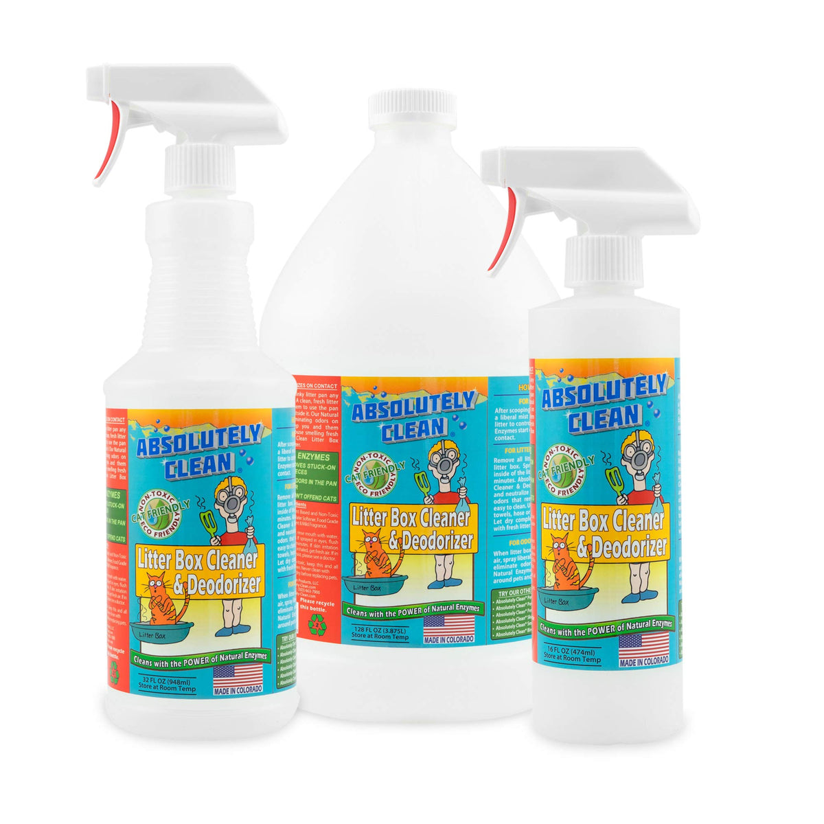 Litter Box Cleaner and Deodorizer (32 Fl Oz)