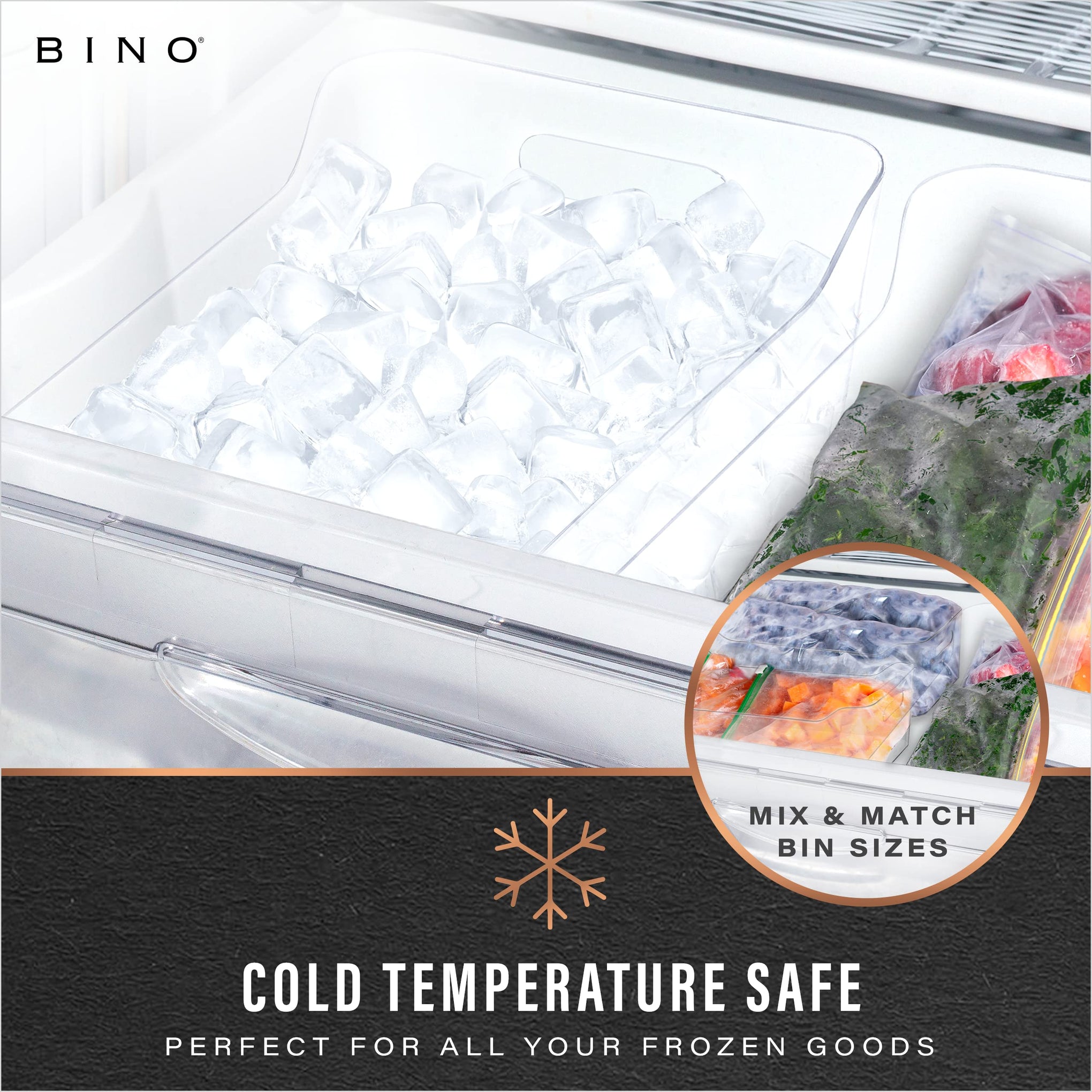 The SOHO Collection Plastic Storage Bins (2 Count)