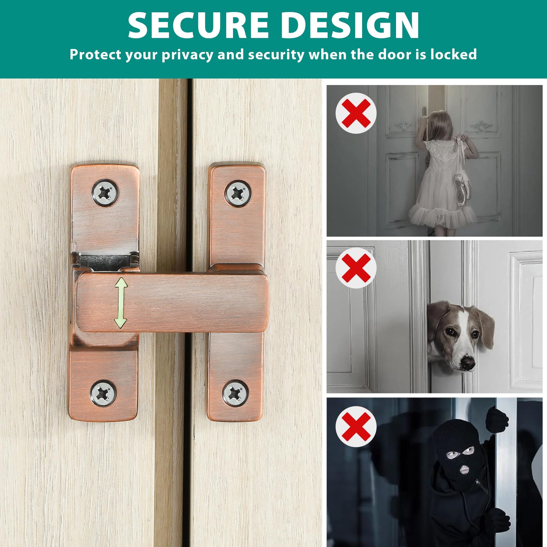 Barn Door Lock