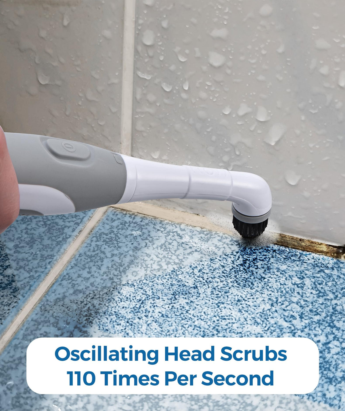 Electric Cleaning Brush with Battery Power