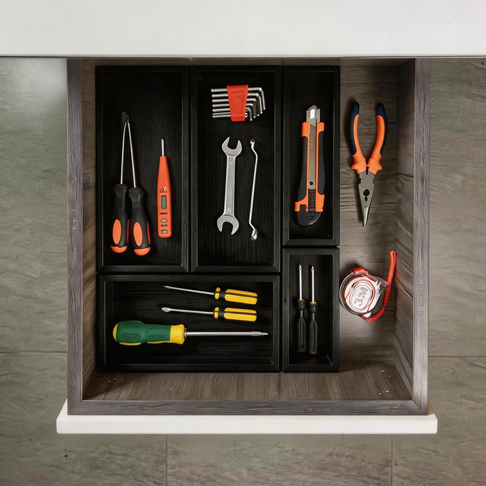 bamboo drawer organizer Set