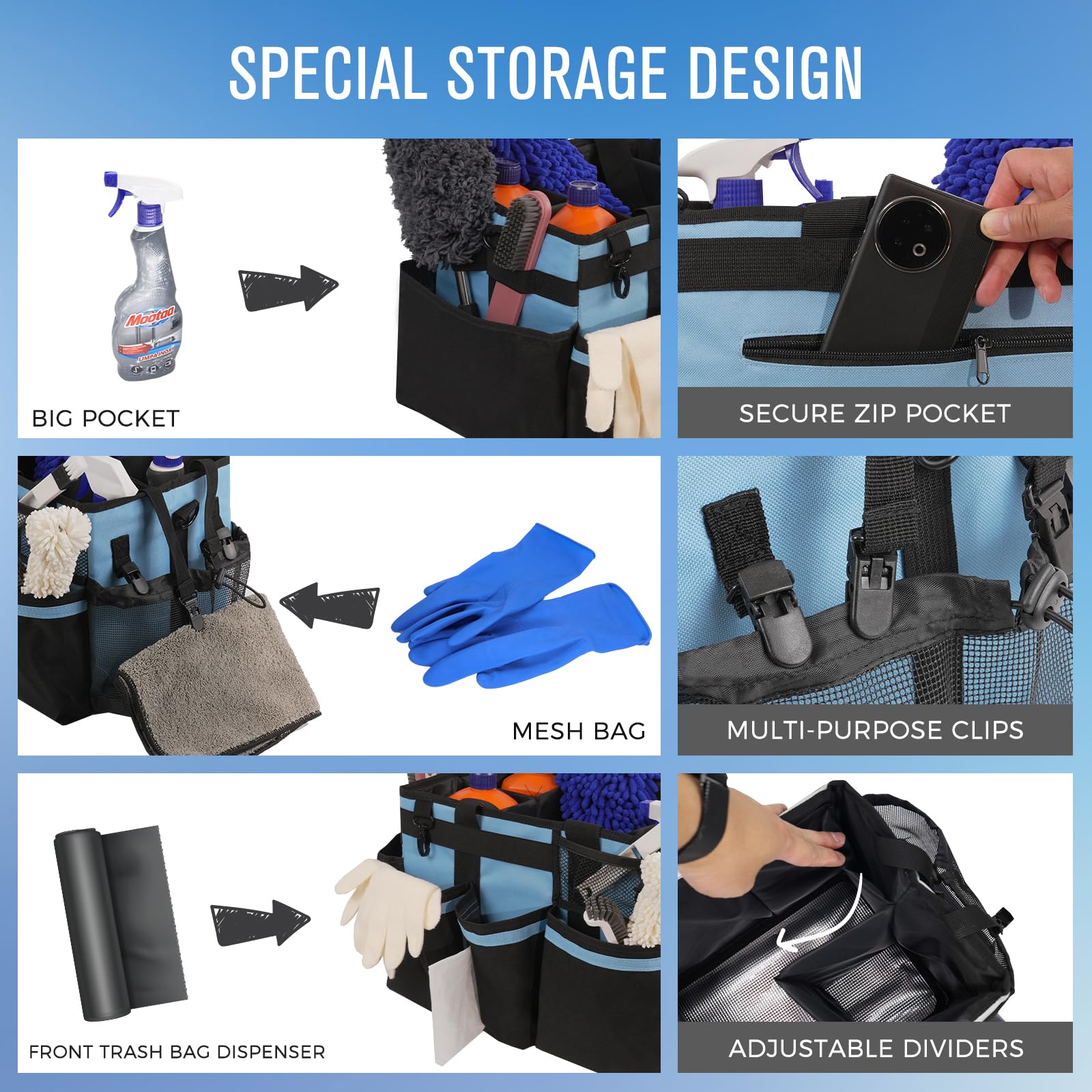 Wearable Cleaning Caddy