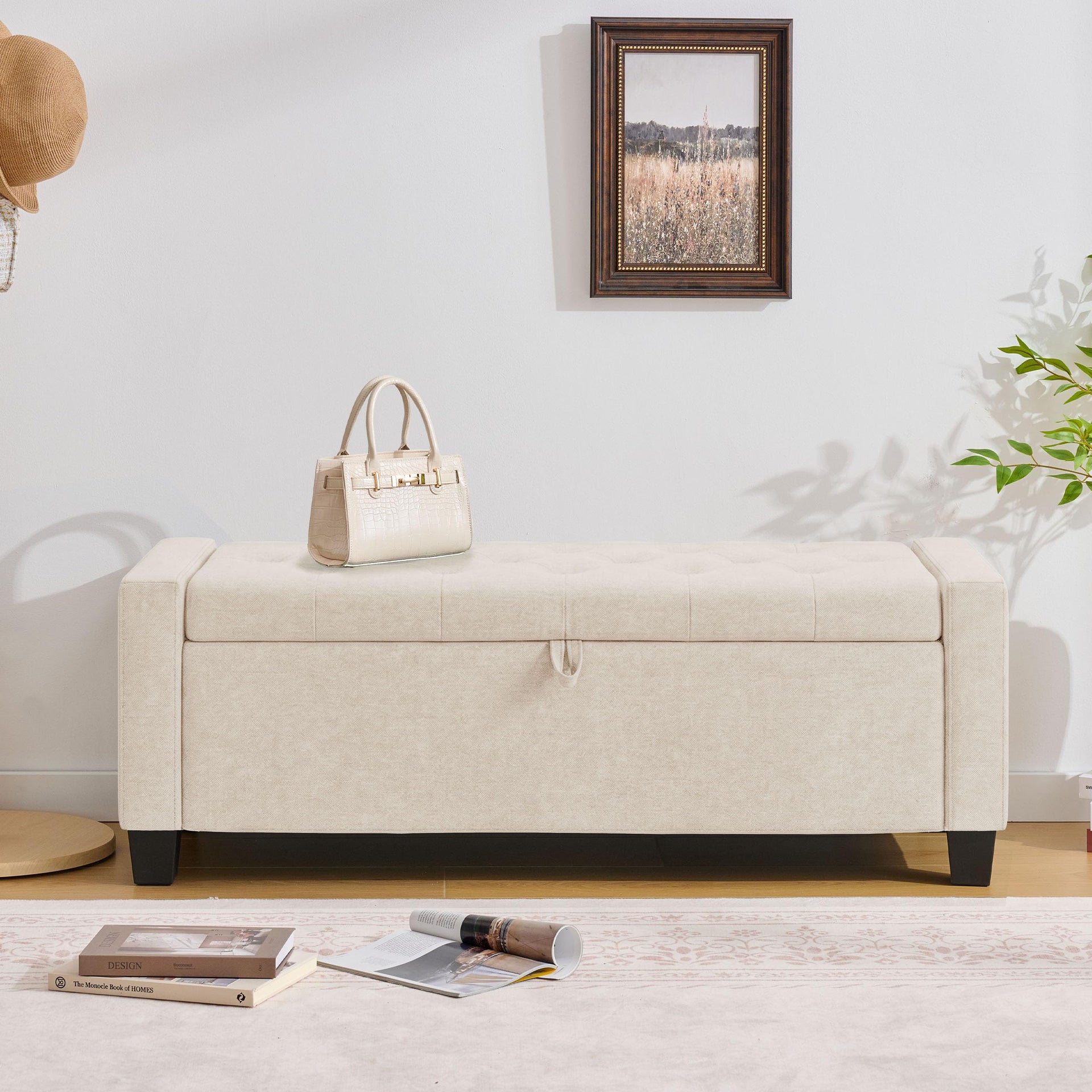 43" Ottoman with Storage