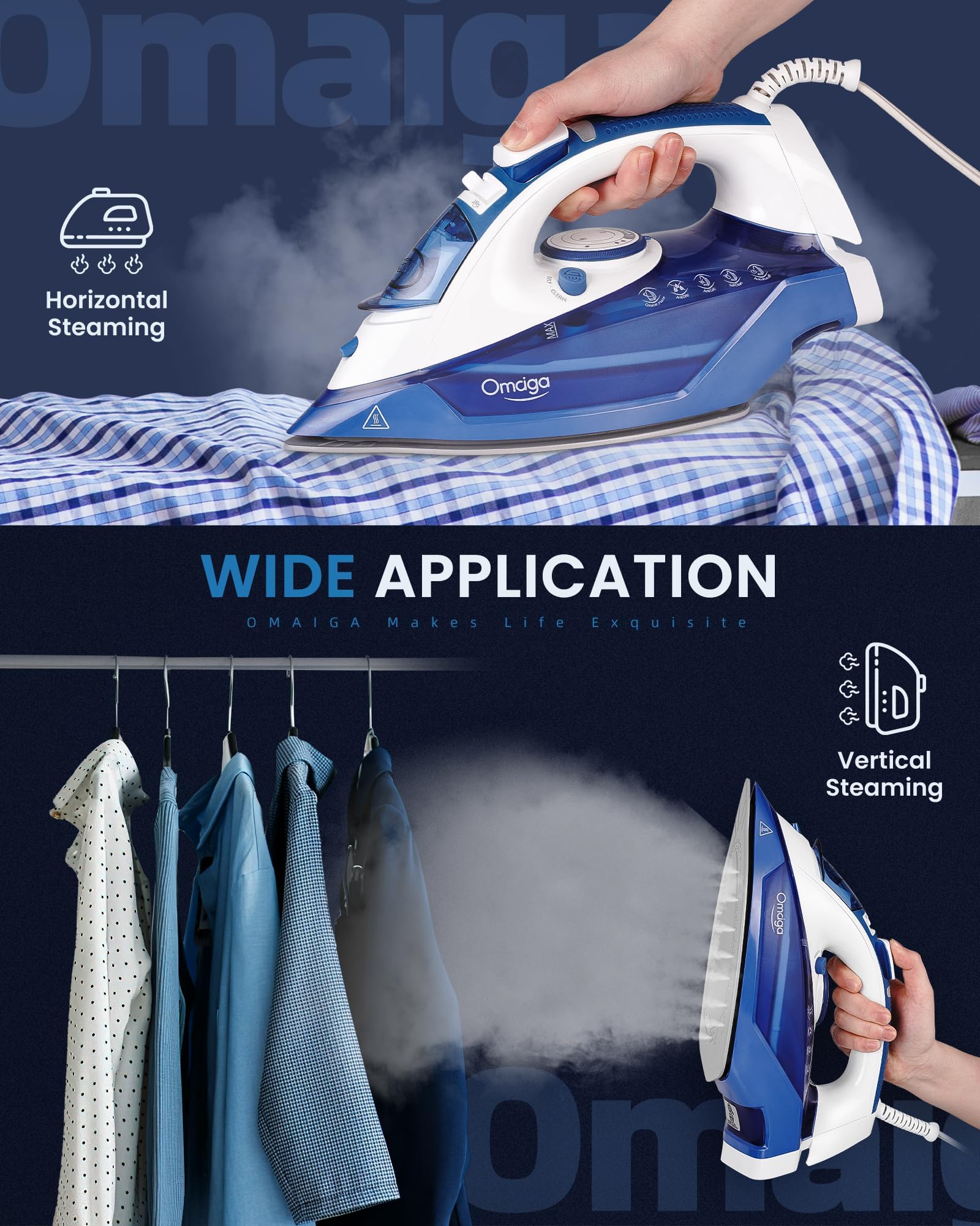 Steam Iron for Clothes