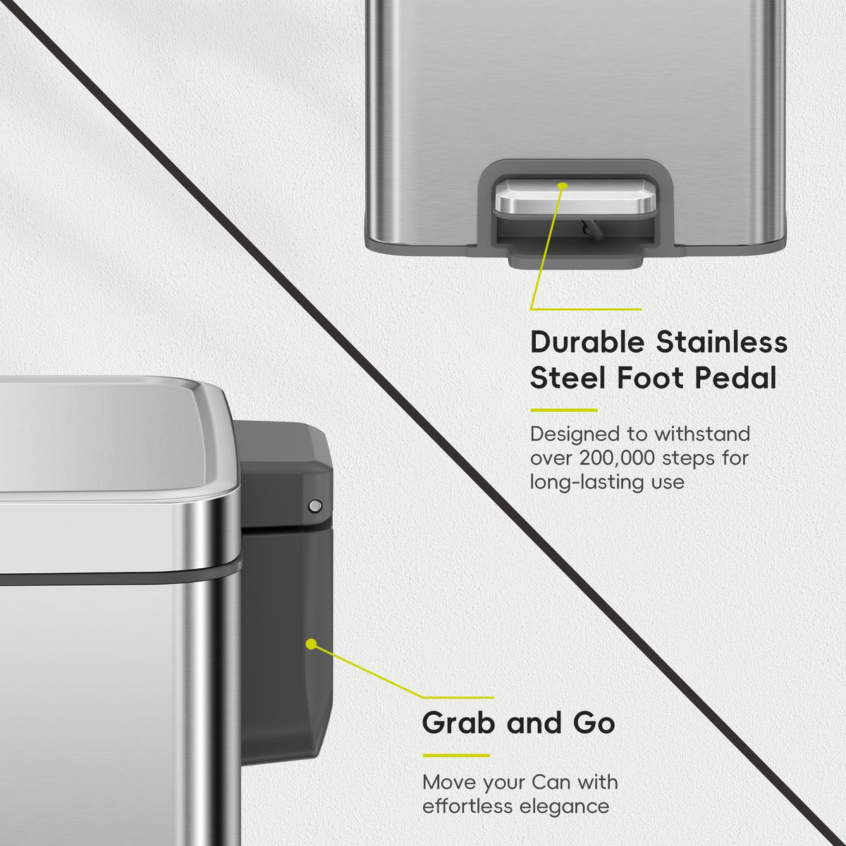 Madison Brushed Stainless Steel 1.6 Gal