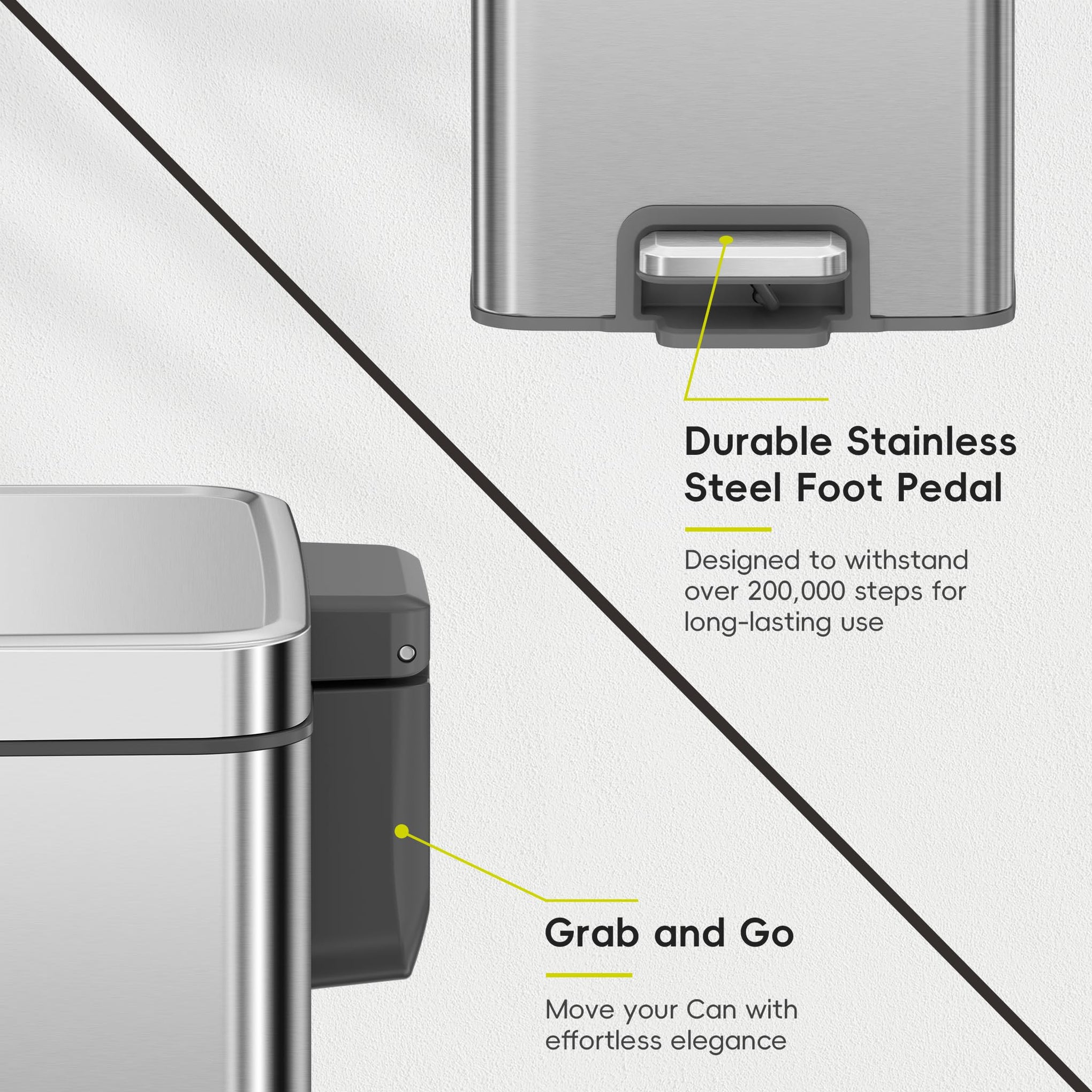 Madison Brushed Stainless Steel 1.6 Gal
