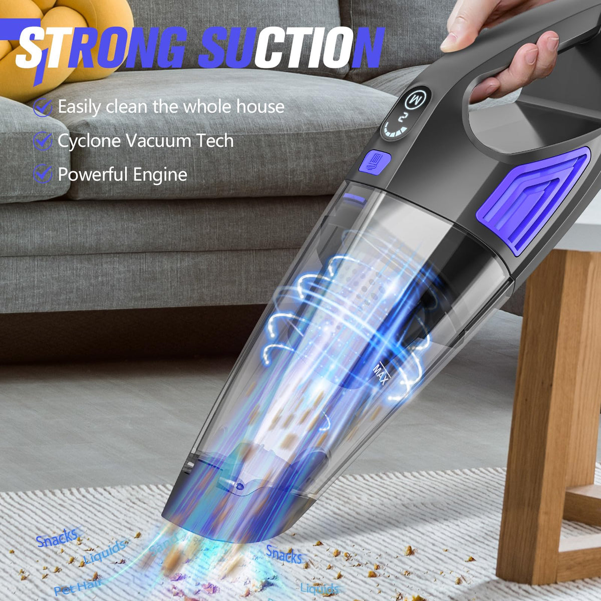 Handheld Vacuum Cordless Cleaner