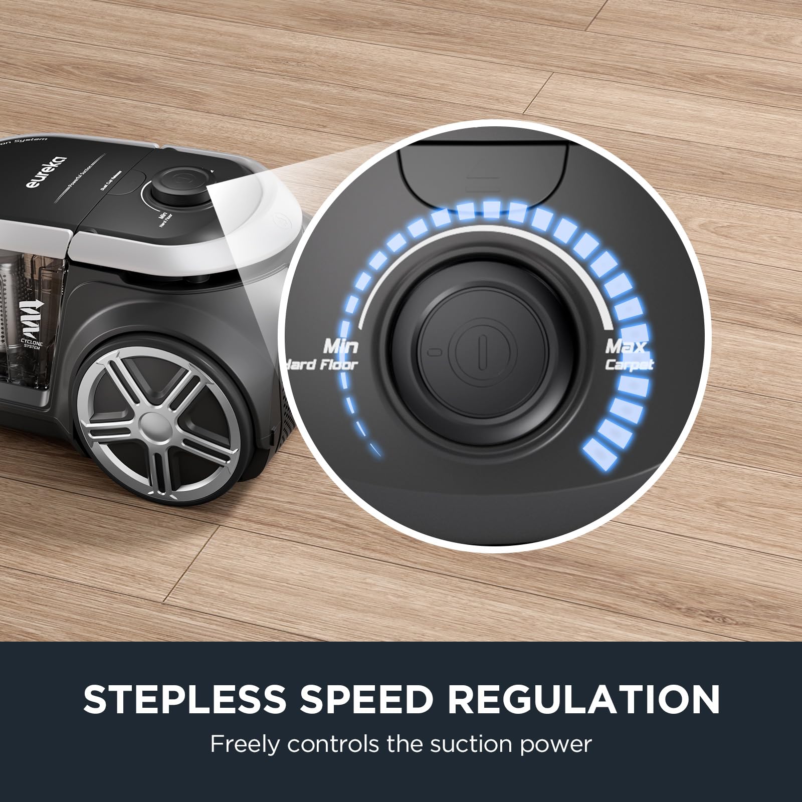 Bagless Canister Vacuum Cleaner
