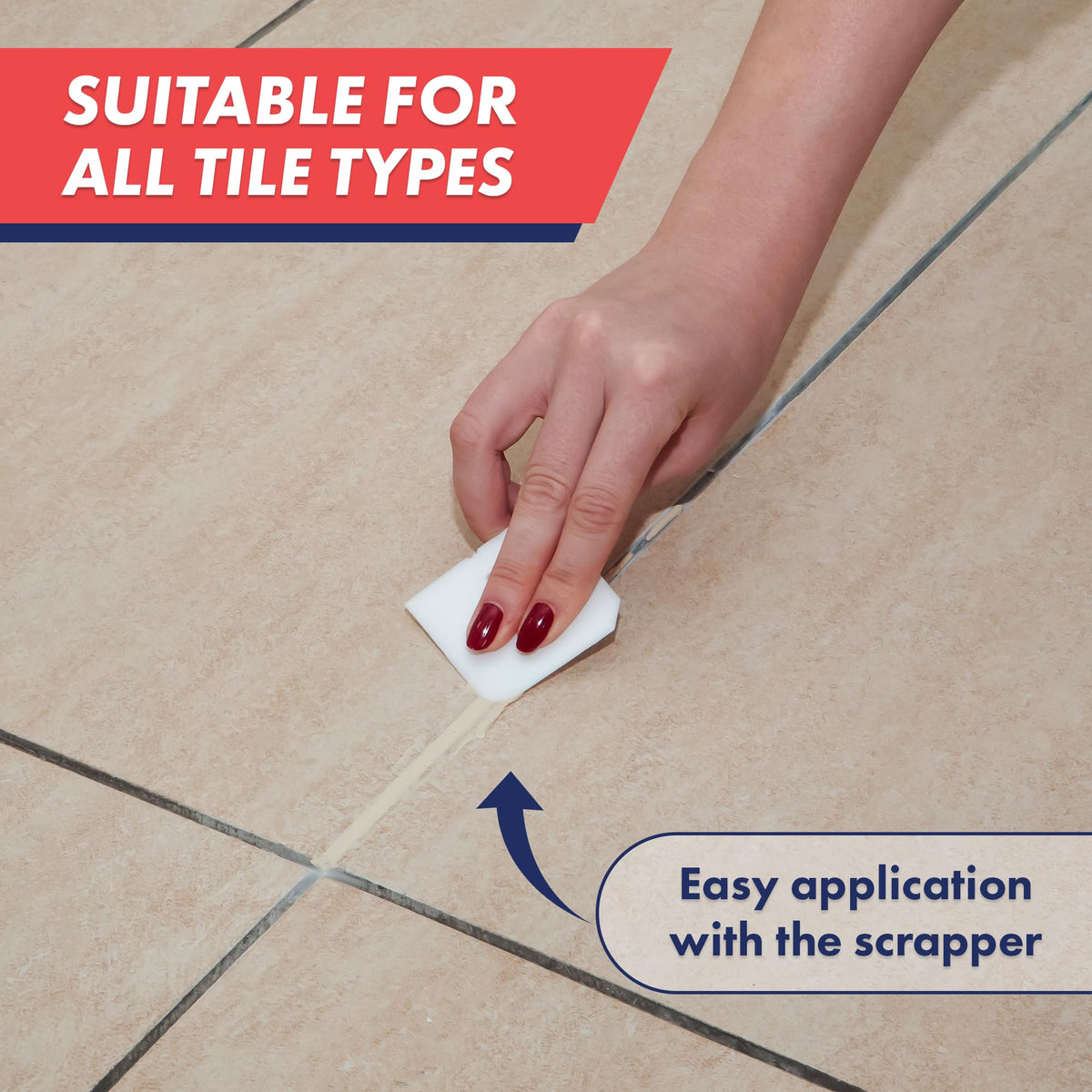 Tile Grout Repair Kit (8.8 Ounce)