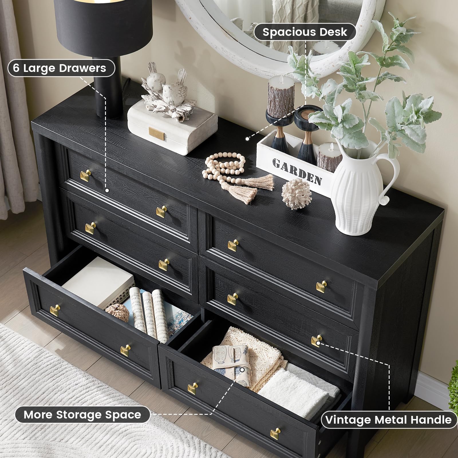 Black Dresser