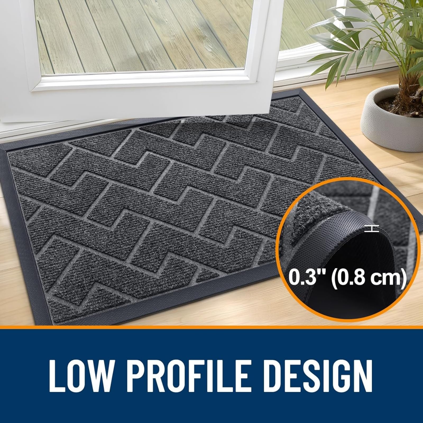 Front Door Mat Outside 47x23