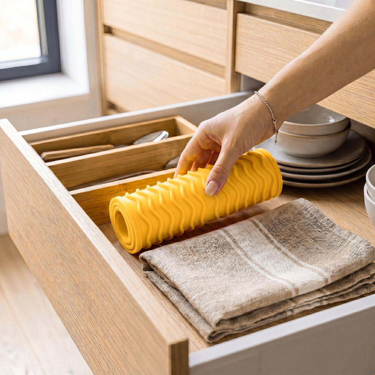 Silicone Dish Drying Mat for Multiple Usage