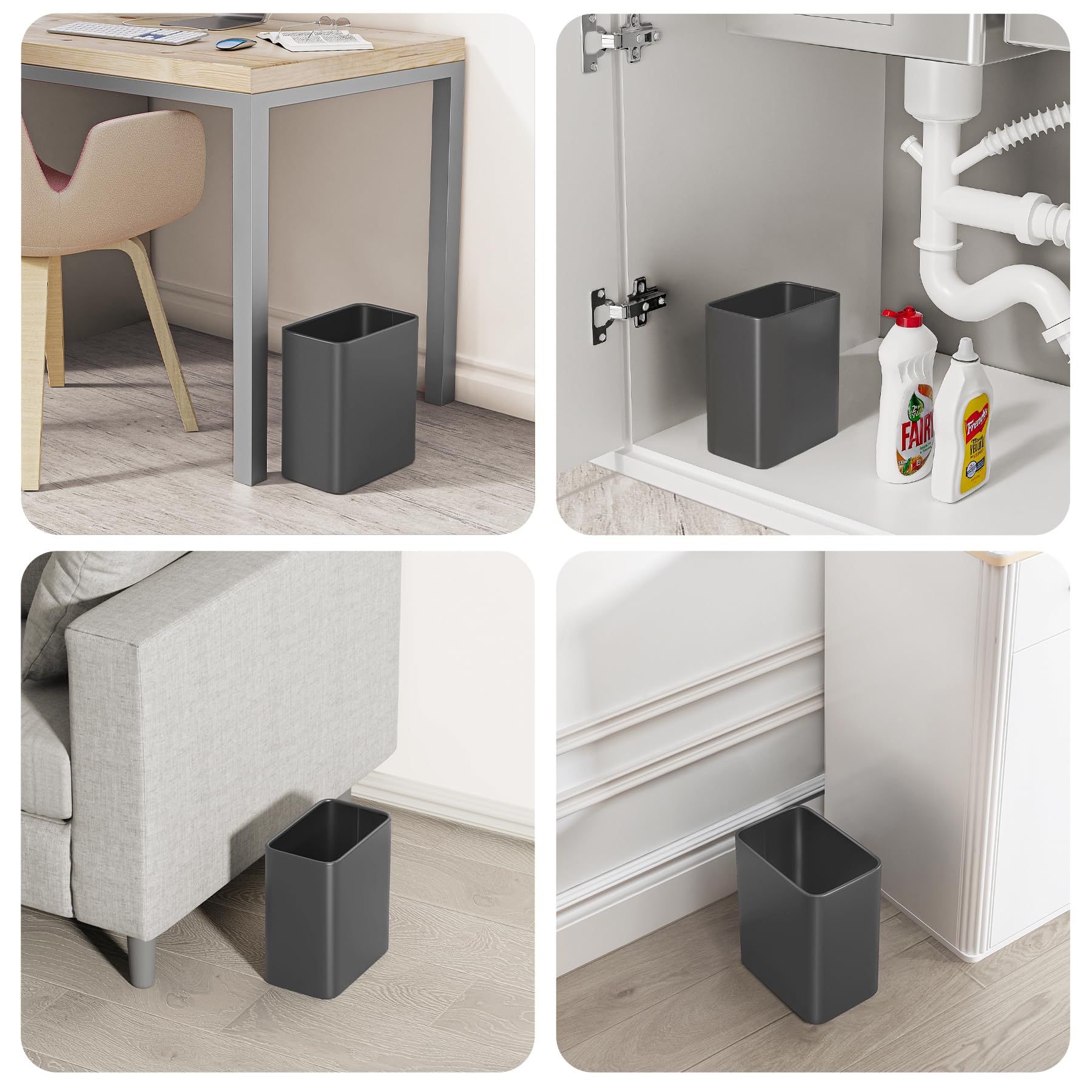 Small Bathroom Trash Can