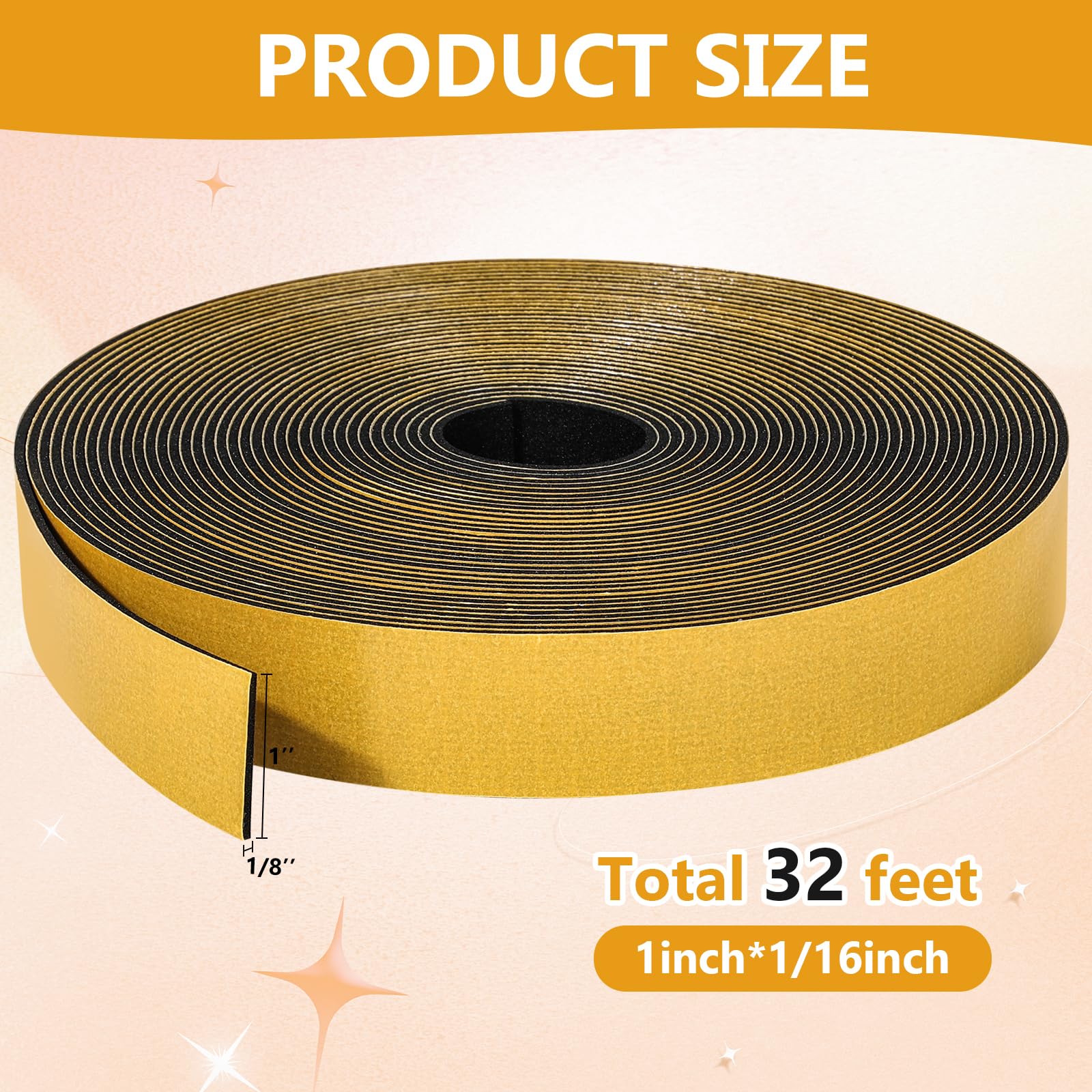 32Feet Weather Stripping Seal