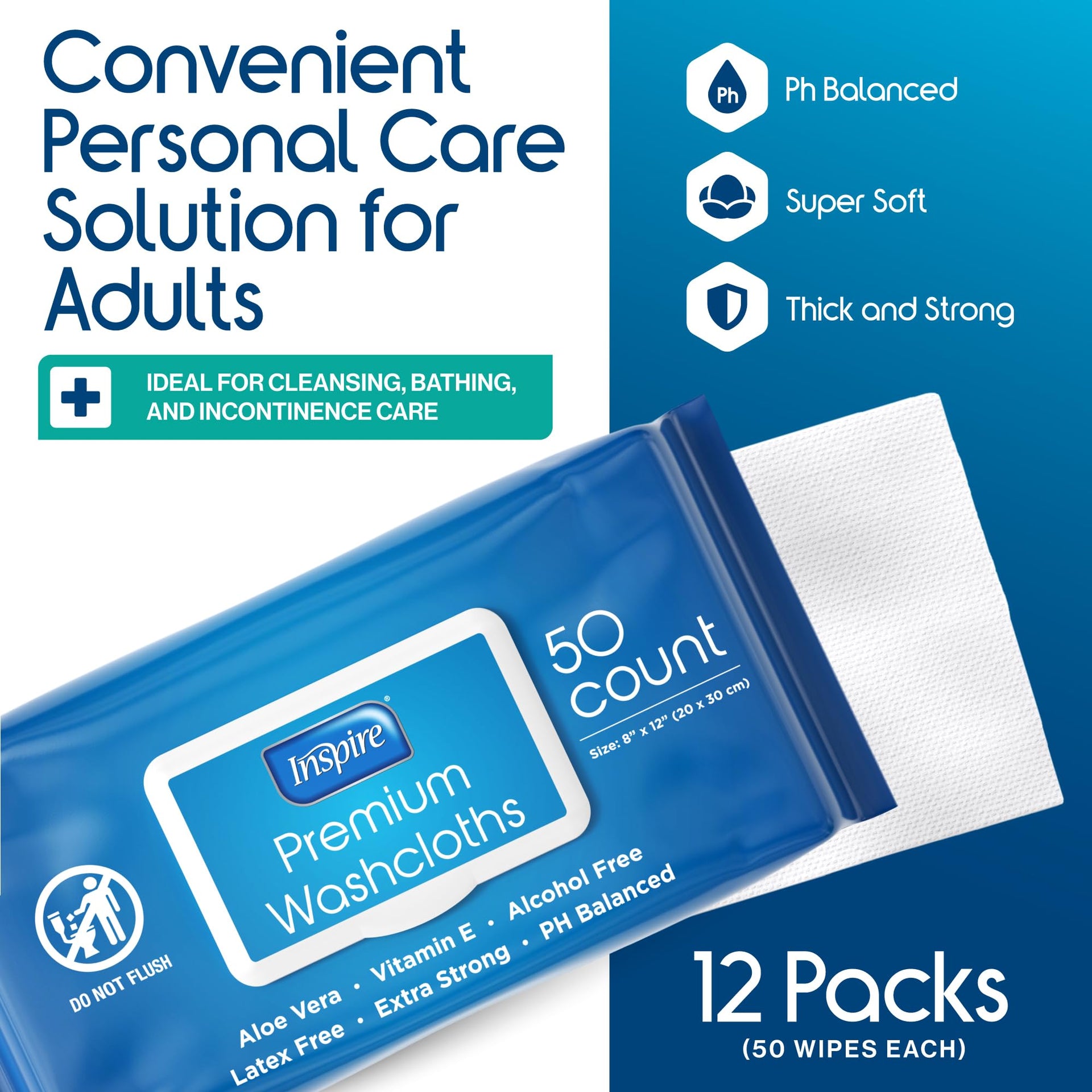 Adult Wet Wipes (600 Count)