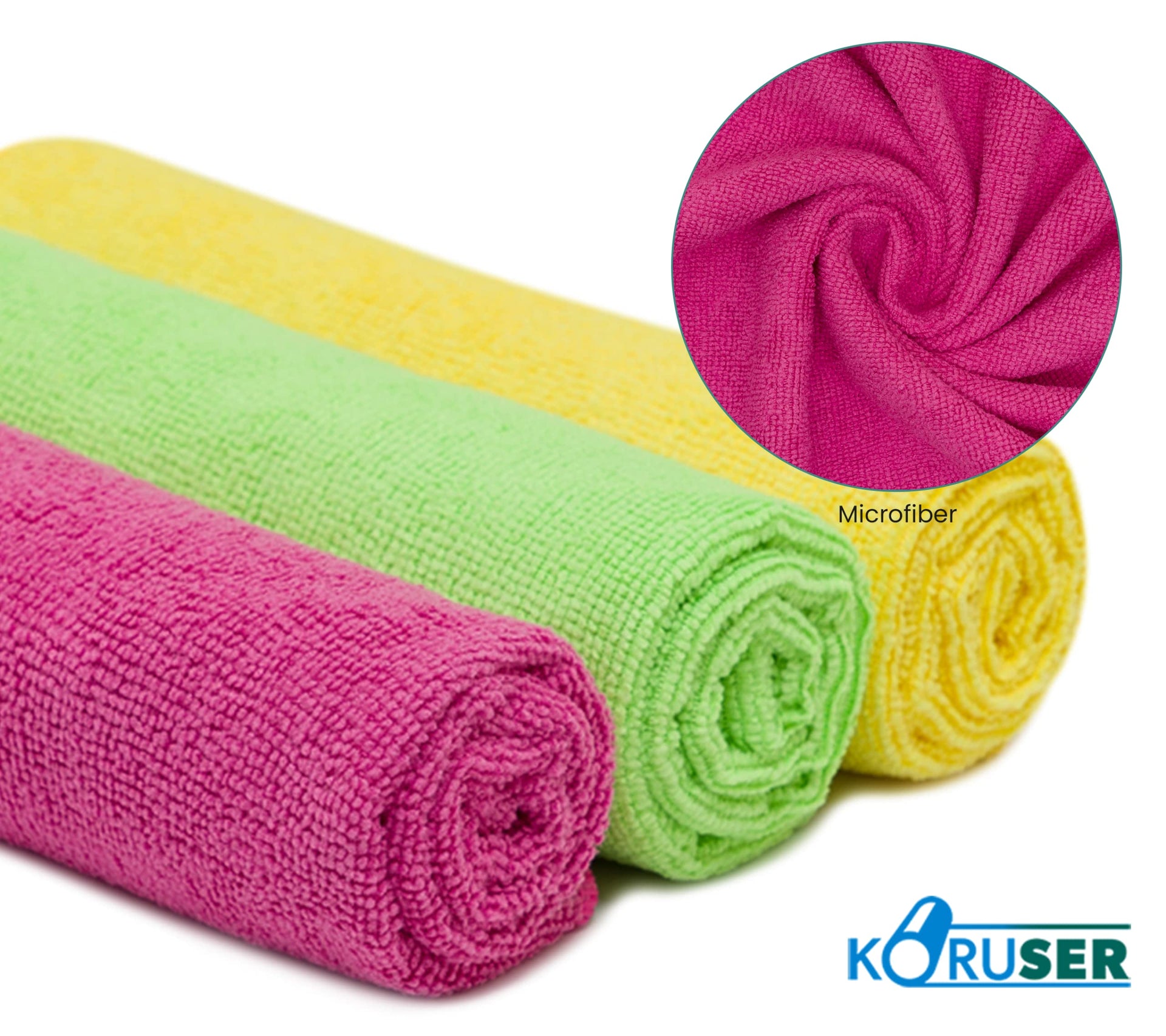Microfiber Cleaning Cloths (12 Count)