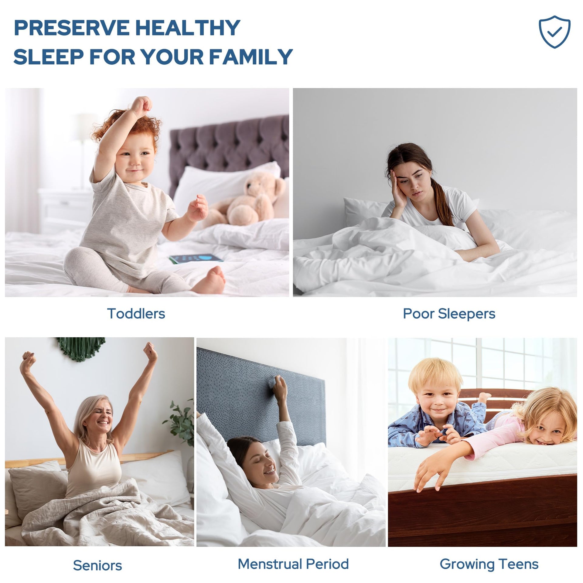 Waterproof Queen Size Mattress Protector
