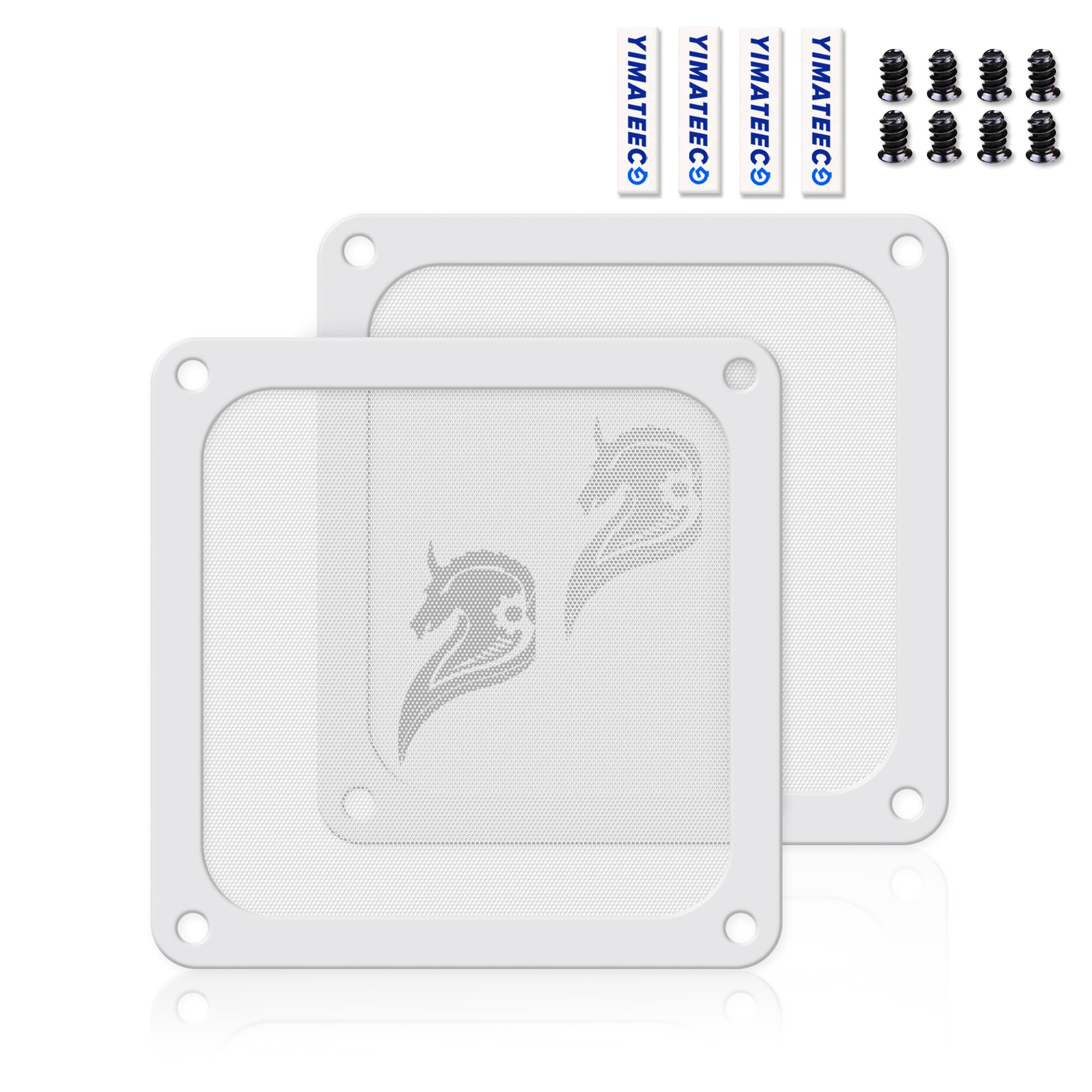 140mm Fan Filter PC Dust Filter Computer Fan Grills Dust Mesh Magnetic Frame PC Case Cover Dustproof PVC 50 Mesh