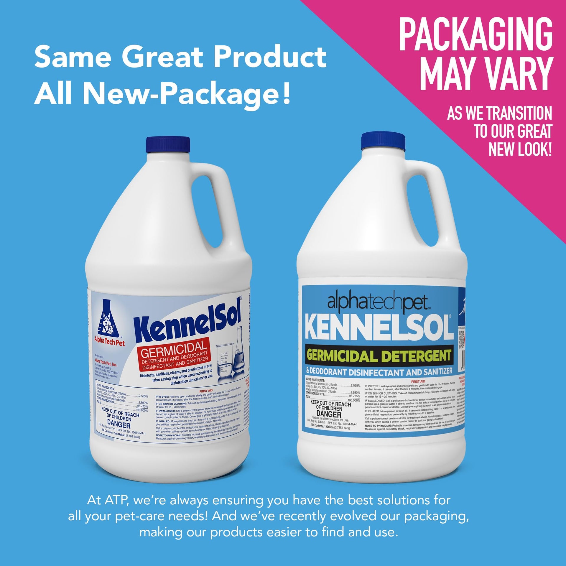 KennelSol Disinfectant & Cleaner for Kennels (128 Fl Oz) - ModHome Supplies