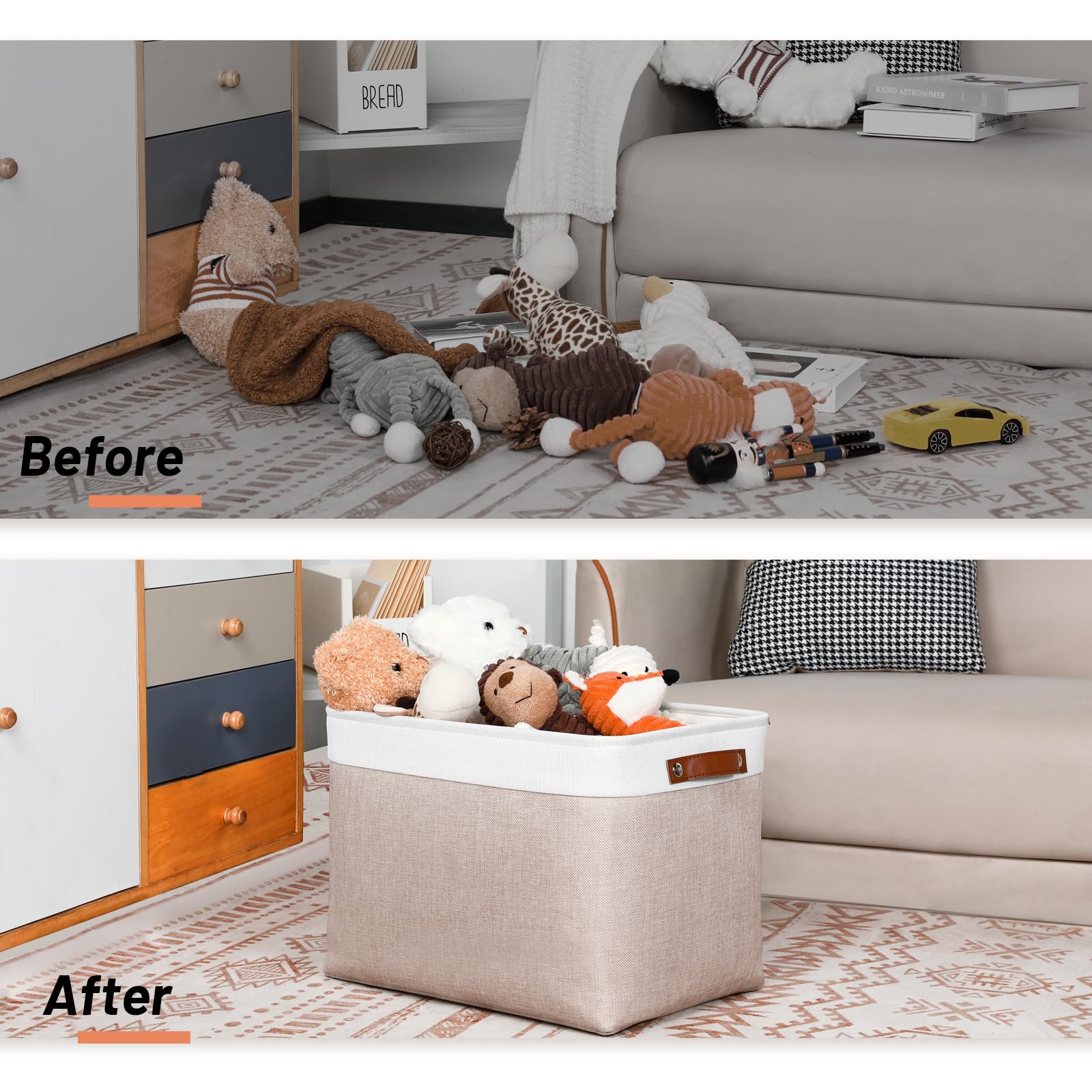 Fabric Storage Bins (3 Count)
