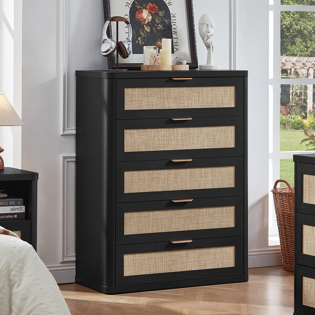 Rattan Dresser for Bedroom