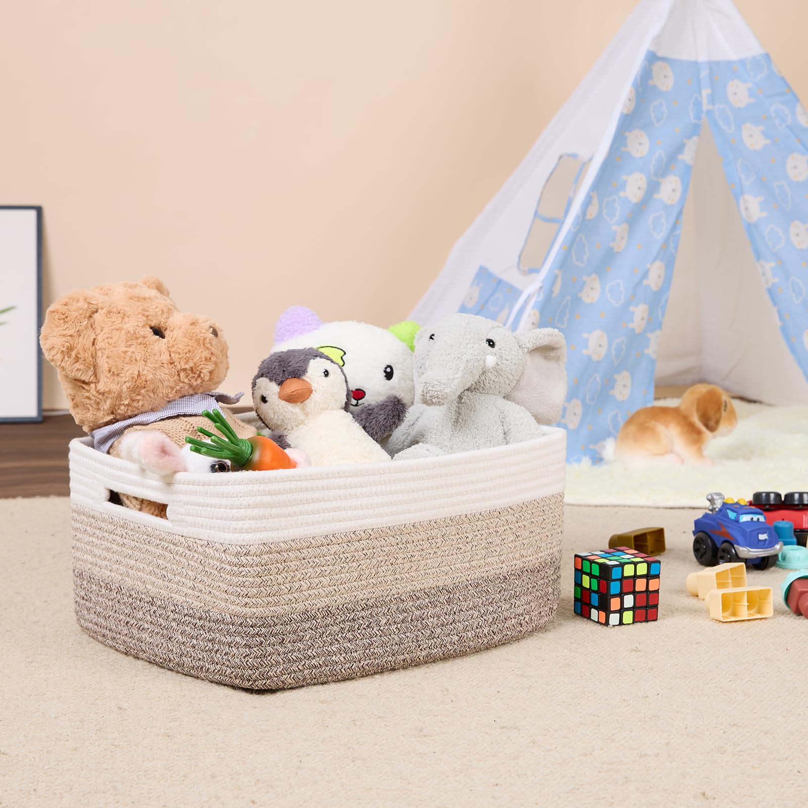 Large Storage Baskets for Organizing (3 Count)