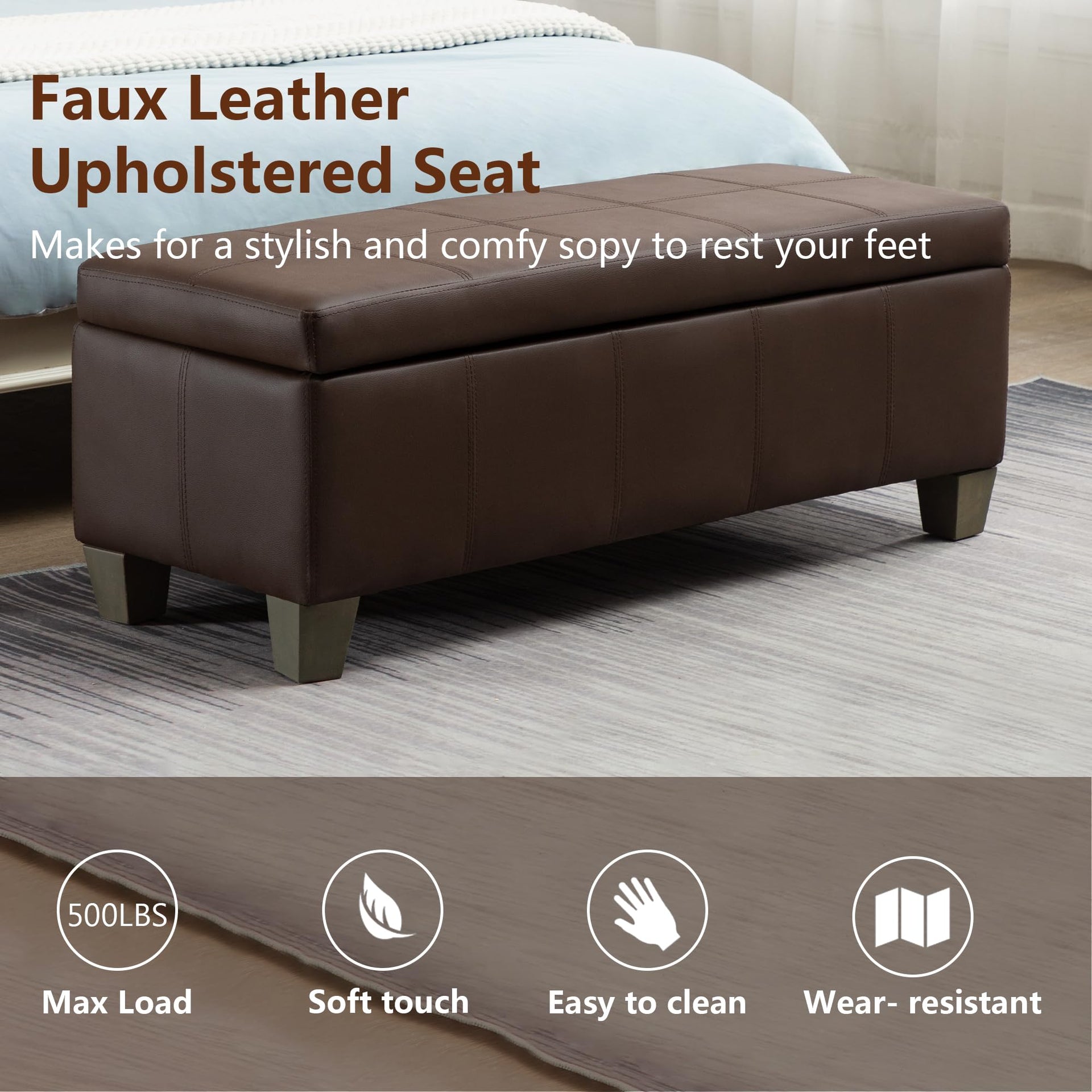 41" Storage Ottoman